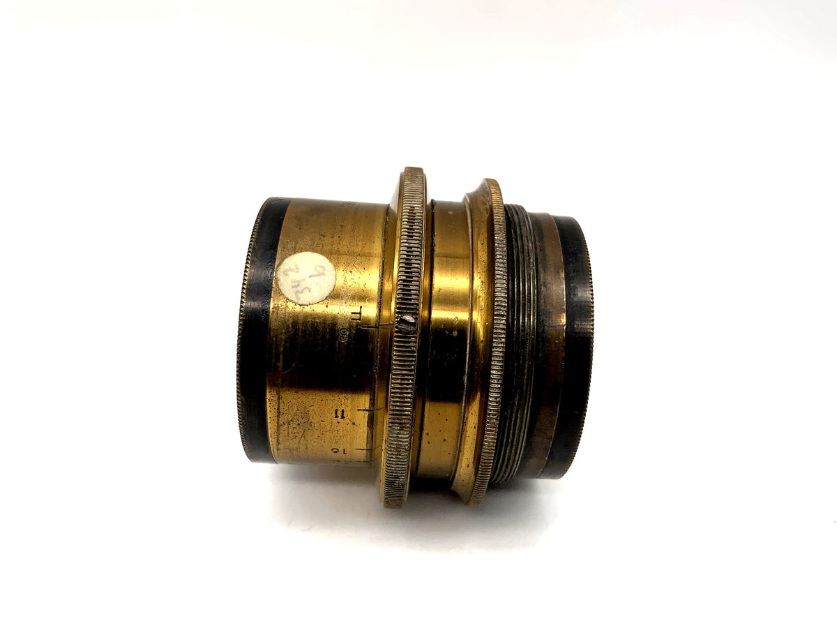 Huth Dresden 1:8 Lens Extra Rapid Aplasmat No.3 Brass Lens (44mm thread)