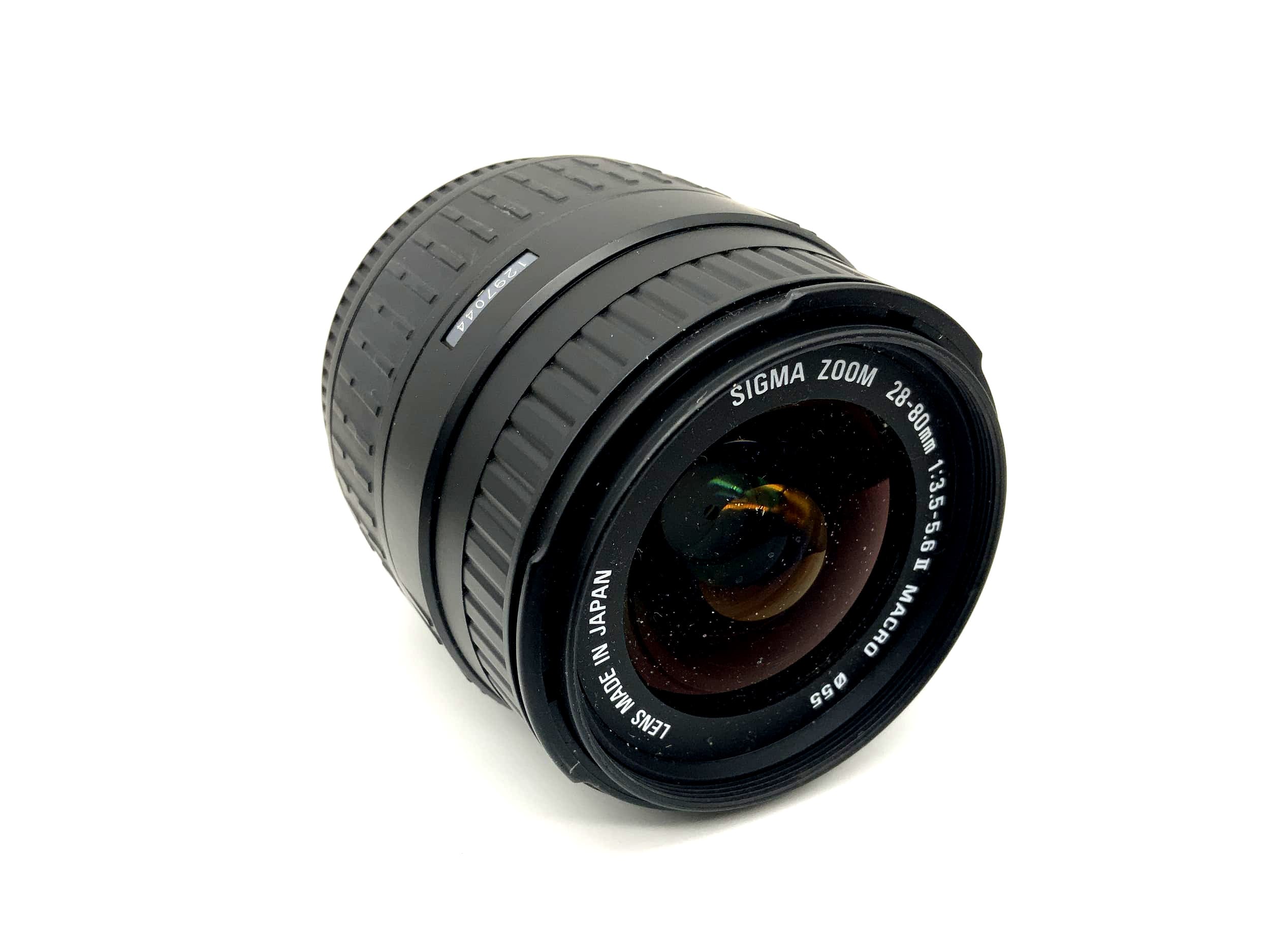 Sigma 28-80mm 1:3.5-5.6 Lens Zoom II Macro Aspherical Camera Lens (Nikon AF)
