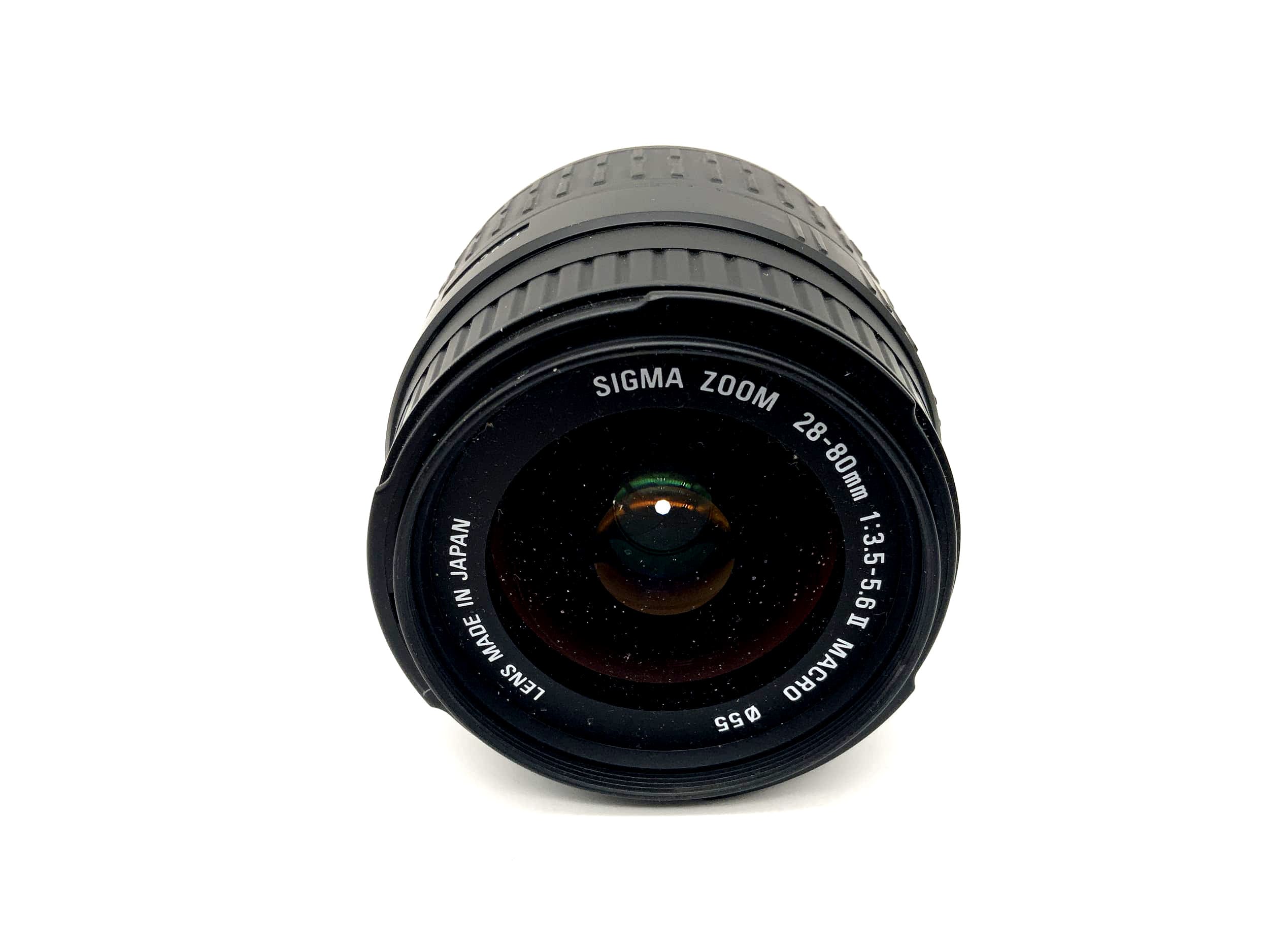 Sigma 28-80mm 1:3.5-5.6 Lens Zoom II Macro Aspherical Camera Lens (Nikon AF)
