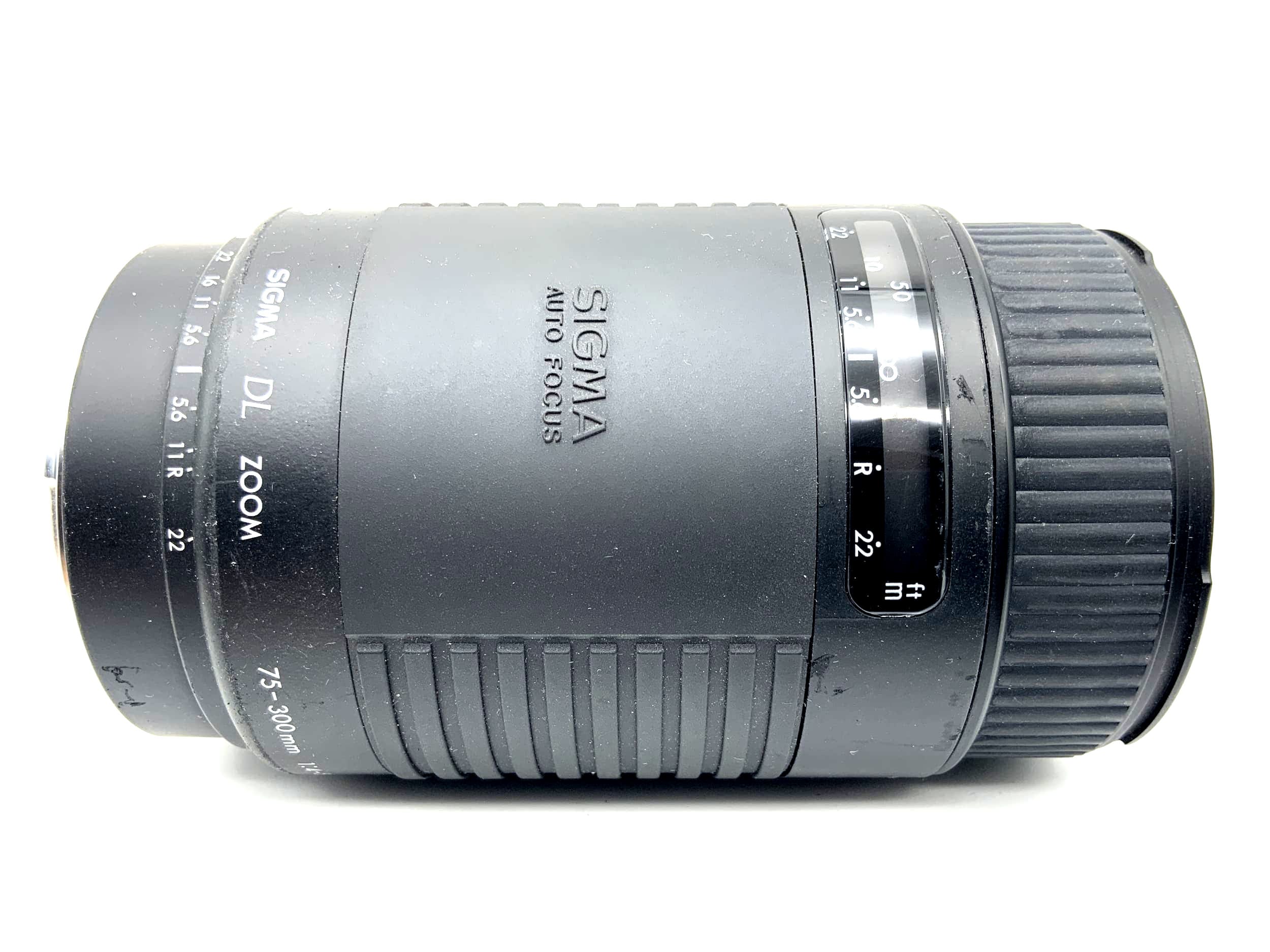 Sigma 75-300mm 1:4-5.6 Lens DL Zoom AF Multi-Coated Lens (Minolta AF/Sony A)