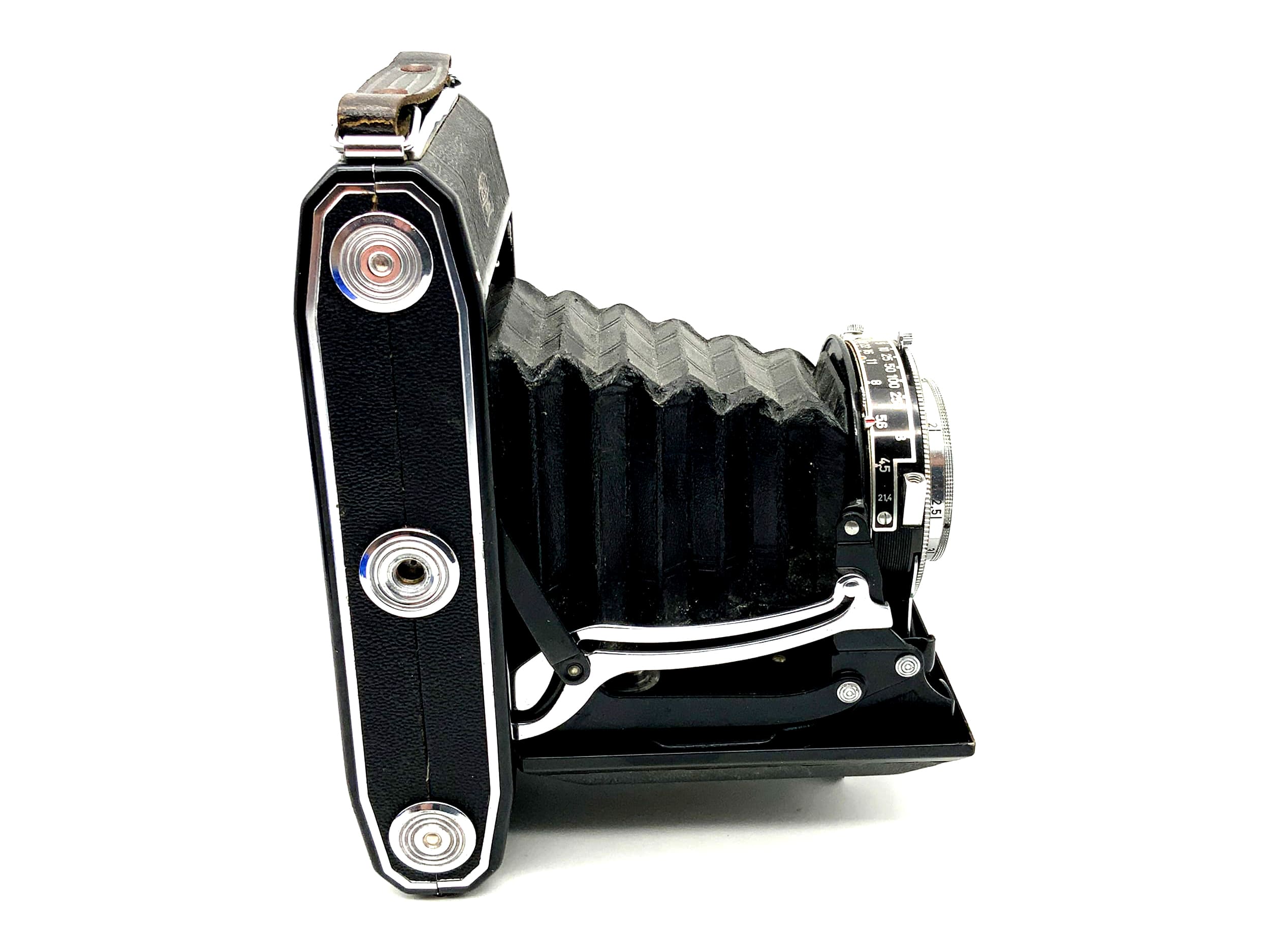 Zeiss Ikon Nettar 517/2 folding camera with Novar Anastigmat 1:4.5 f=105mm Prontor-S