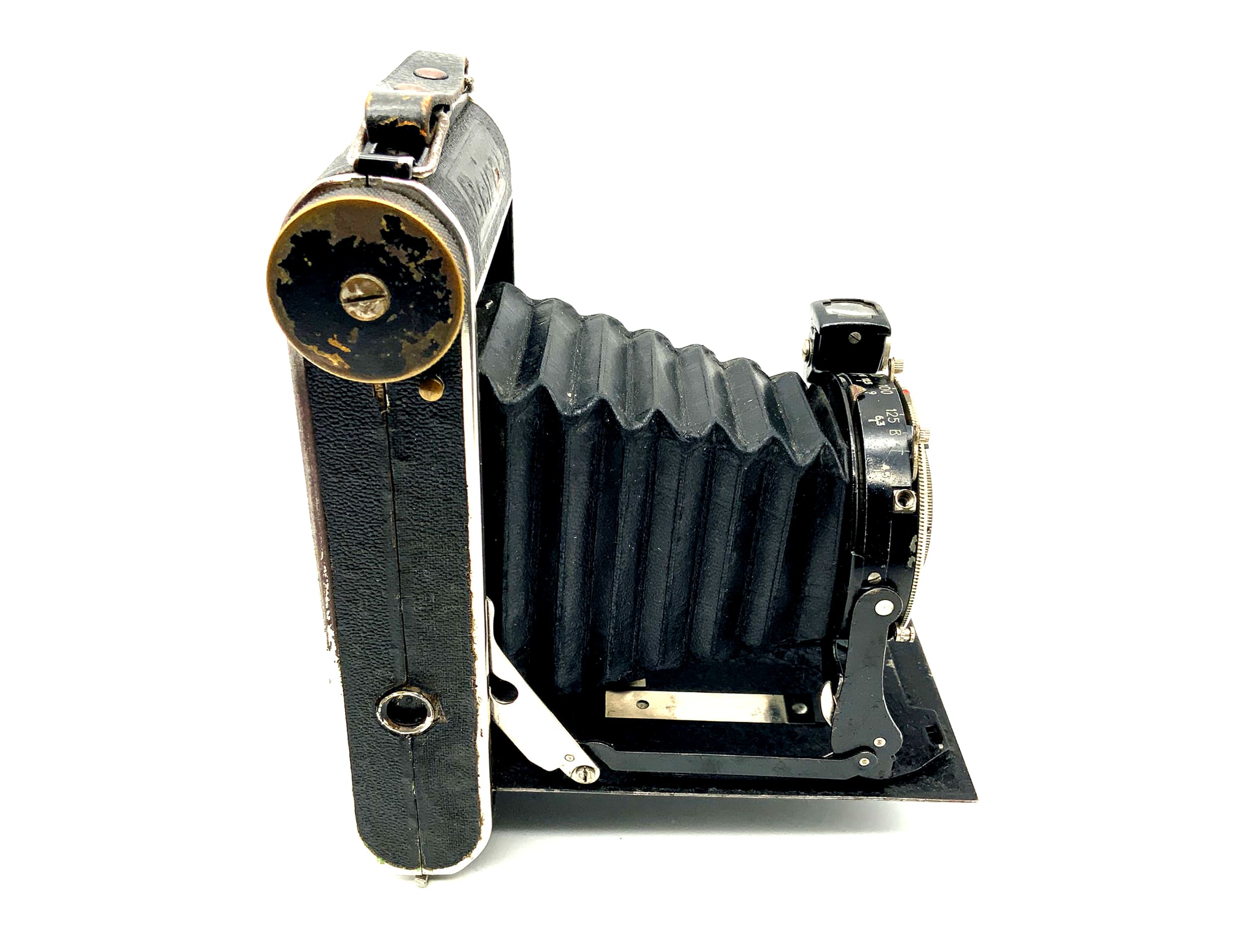 Beier Beirax folding camera with Rodenstock Trinar Anastigmat 1:4.5 f=10.5cm Prontor