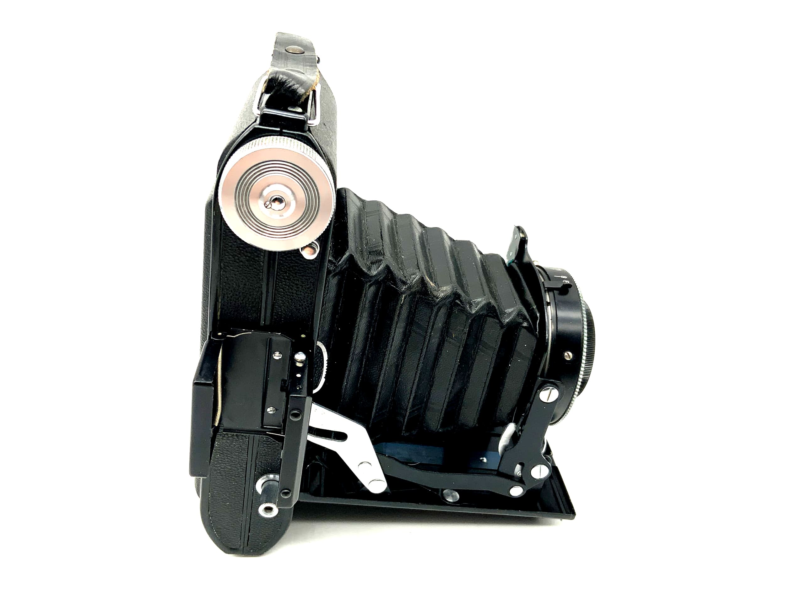 VEB Belfoca I folding camera with Binor 6.3/105 Binor