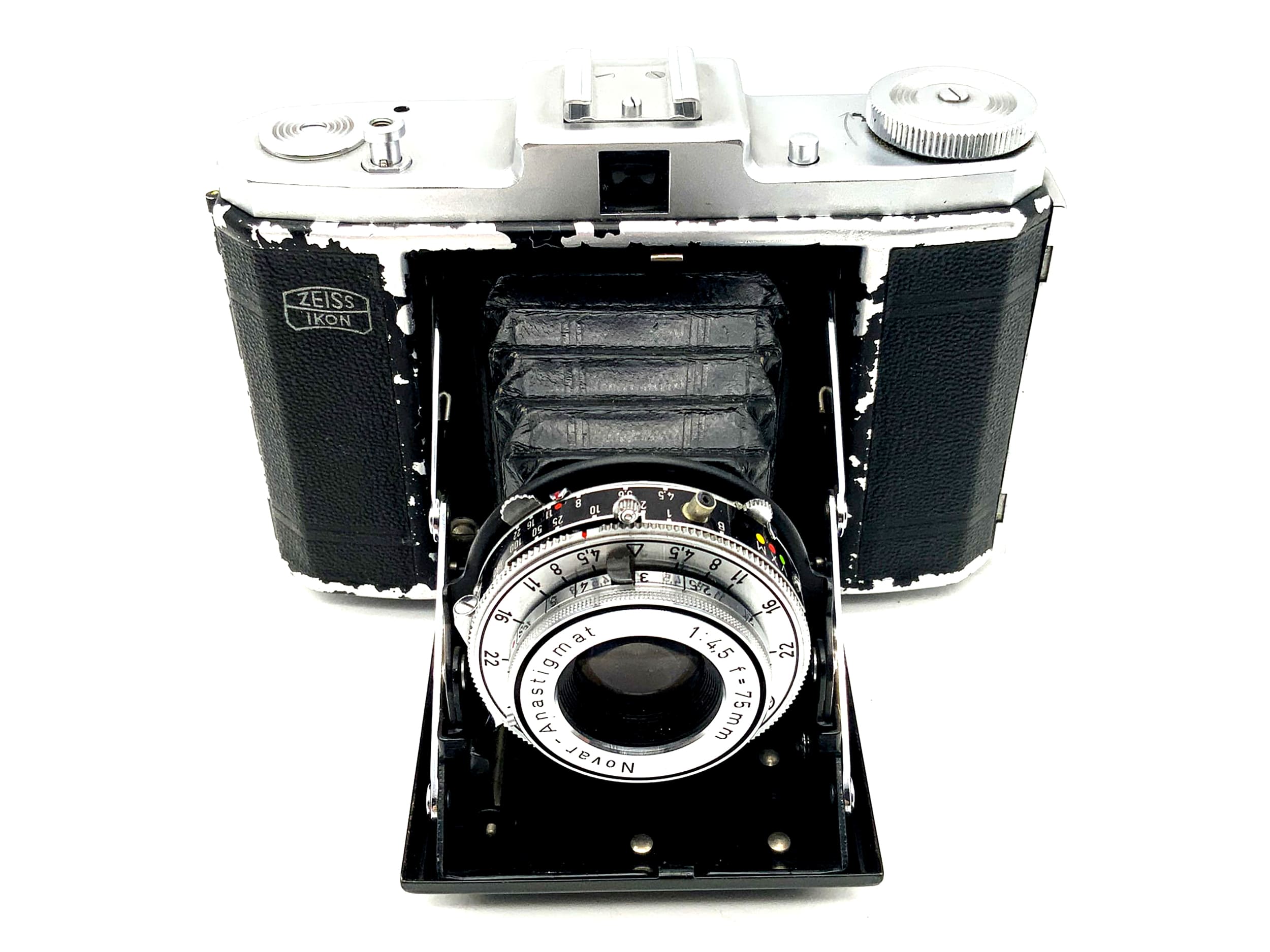 Zeiss Ikon Nettar 518/16 folding camera Novar-Anastigmat 1:4.5 f=75mm Prontor -SVS