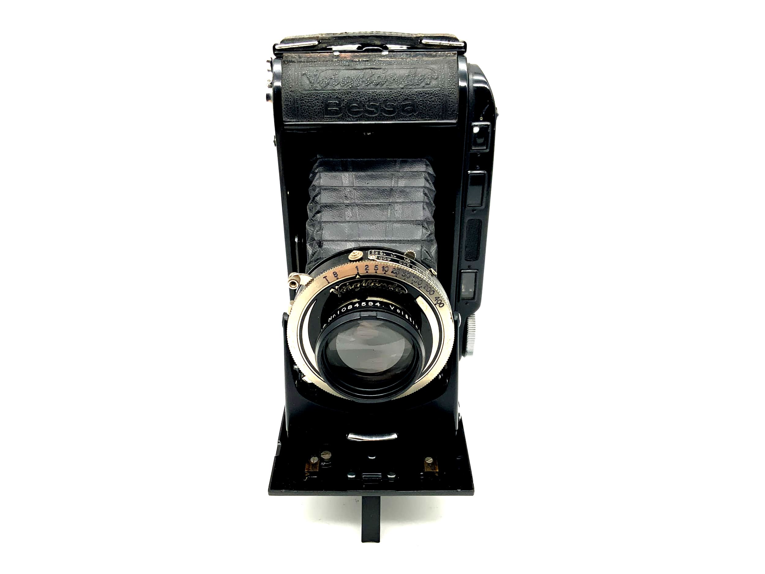 Voigtländer Bessa RF folding camera with Skopar 1:3.5/10.5cm 6x9 rangefinder camera