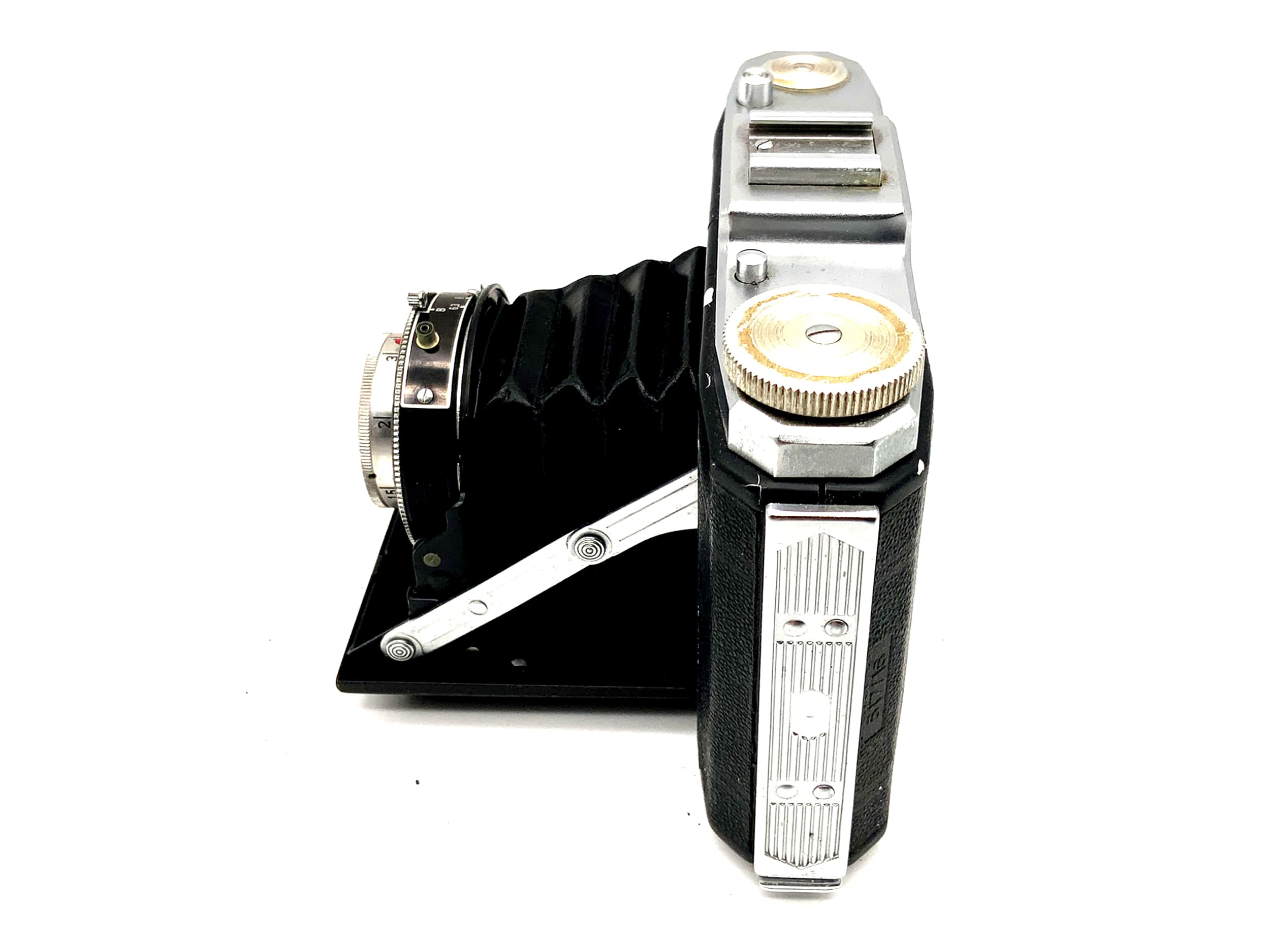 Zeiss Ikon Nettar 517/16 folding camera with Novar Anastigmat 1:6.3 f=75mm Vario