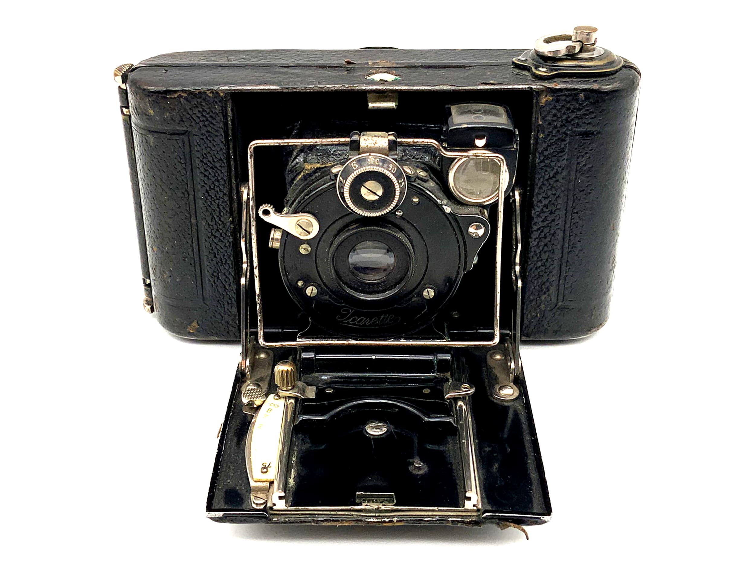 Ica Icarette folding camera with Novar Anastigmat 1:6.8 F=7.5cm