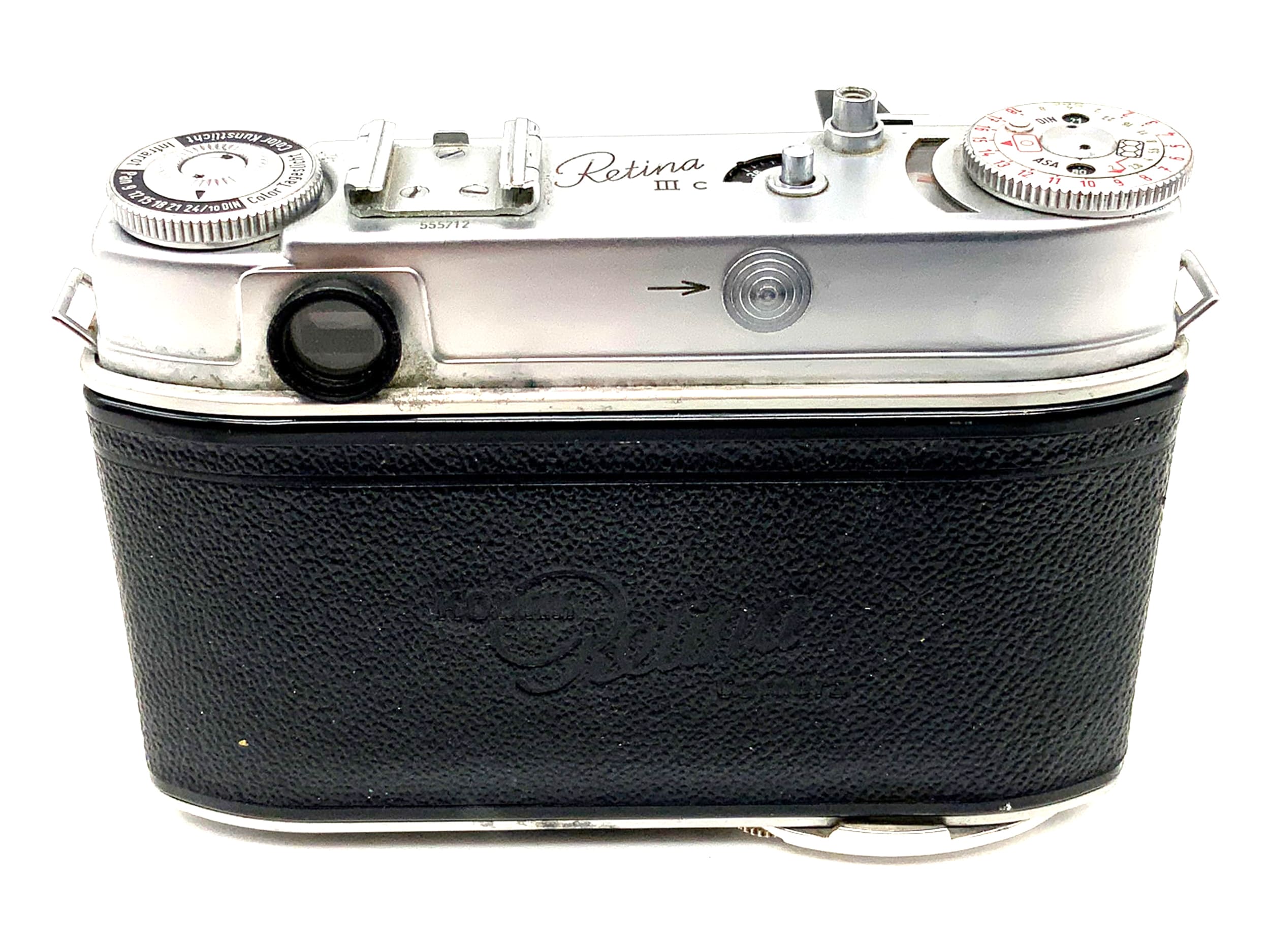 Kodak Retina IIIc folding camera with Xenon red C f=2.0/50mm Compur !Beli defective!