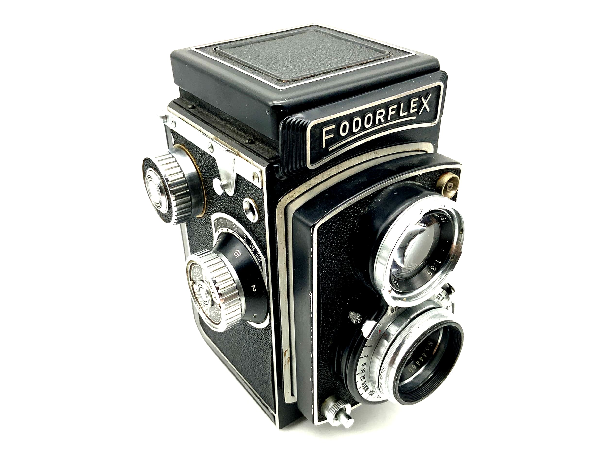 Fodor Fodorflex TLR with Biokor 1:3.5 f=80mm FC Synchro-Compur twin-lens camera