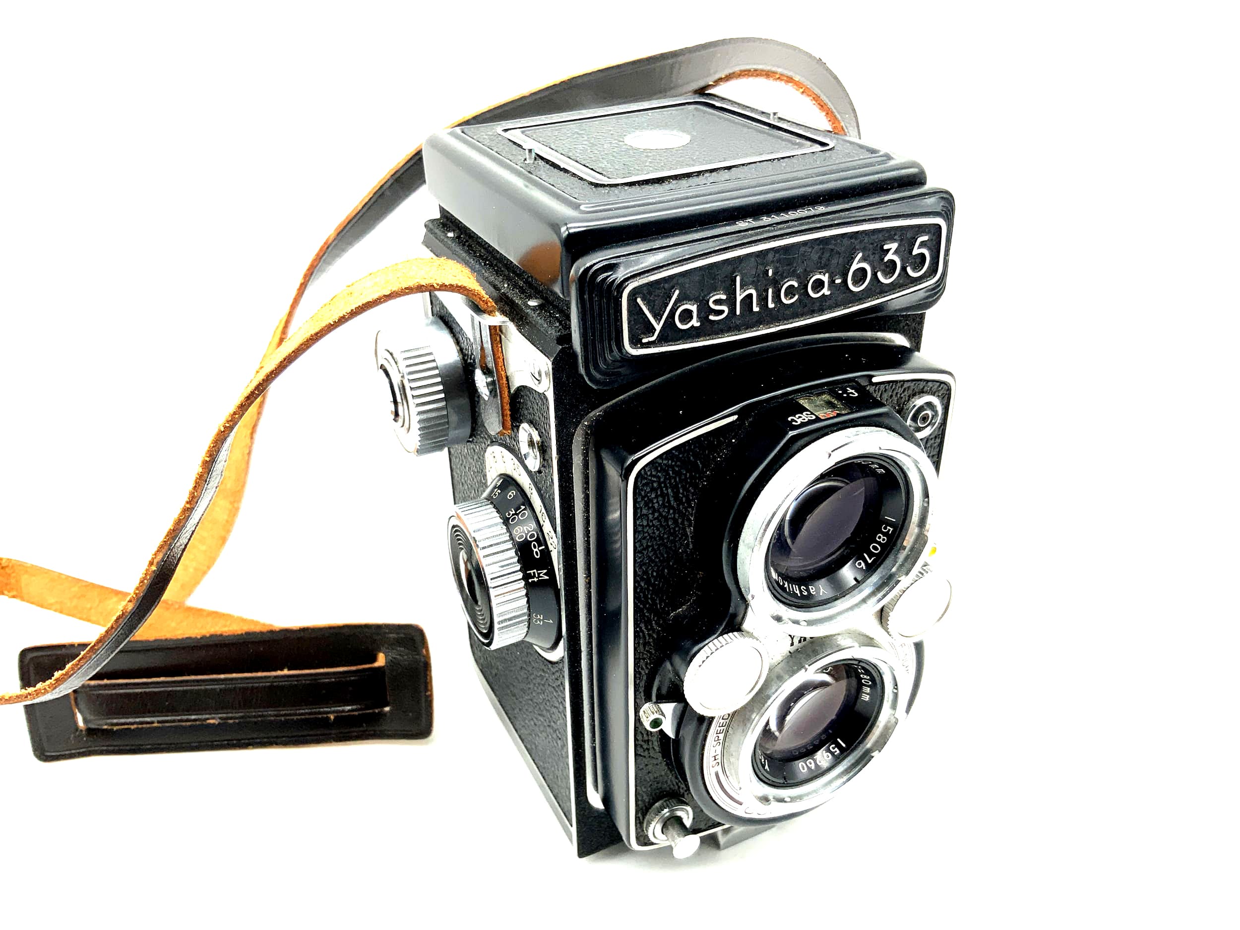 Yashica 635 TLR with Yashikor 1:3.5 f=80mm Copal-MXV twin-lens reflex camera