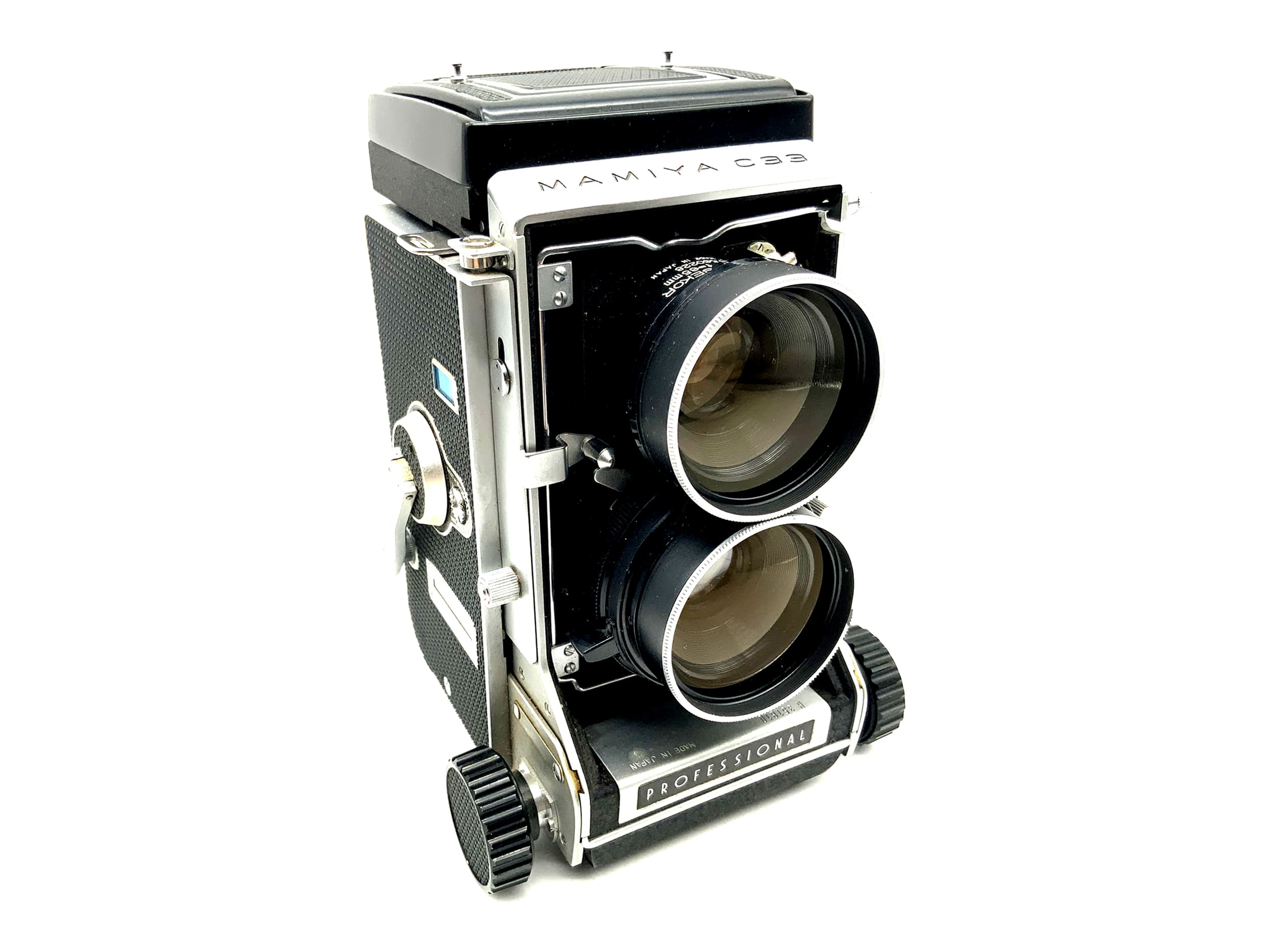 Mamiya C33 TLR with Sekor 1:3.5/65mm Seiko Professional twin-lens reflex camera