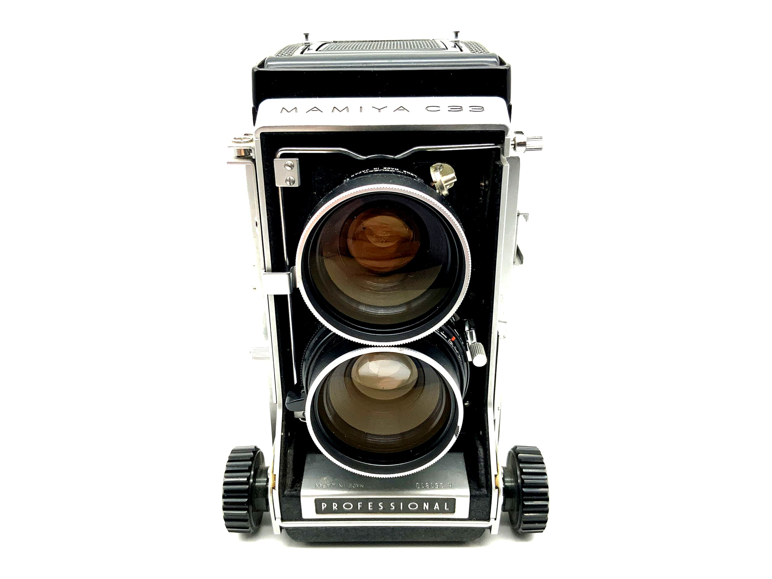 Mamiya C33 TLR with Sekor 1:3.5/65mm Seiko Professional twin-lens reflex camera