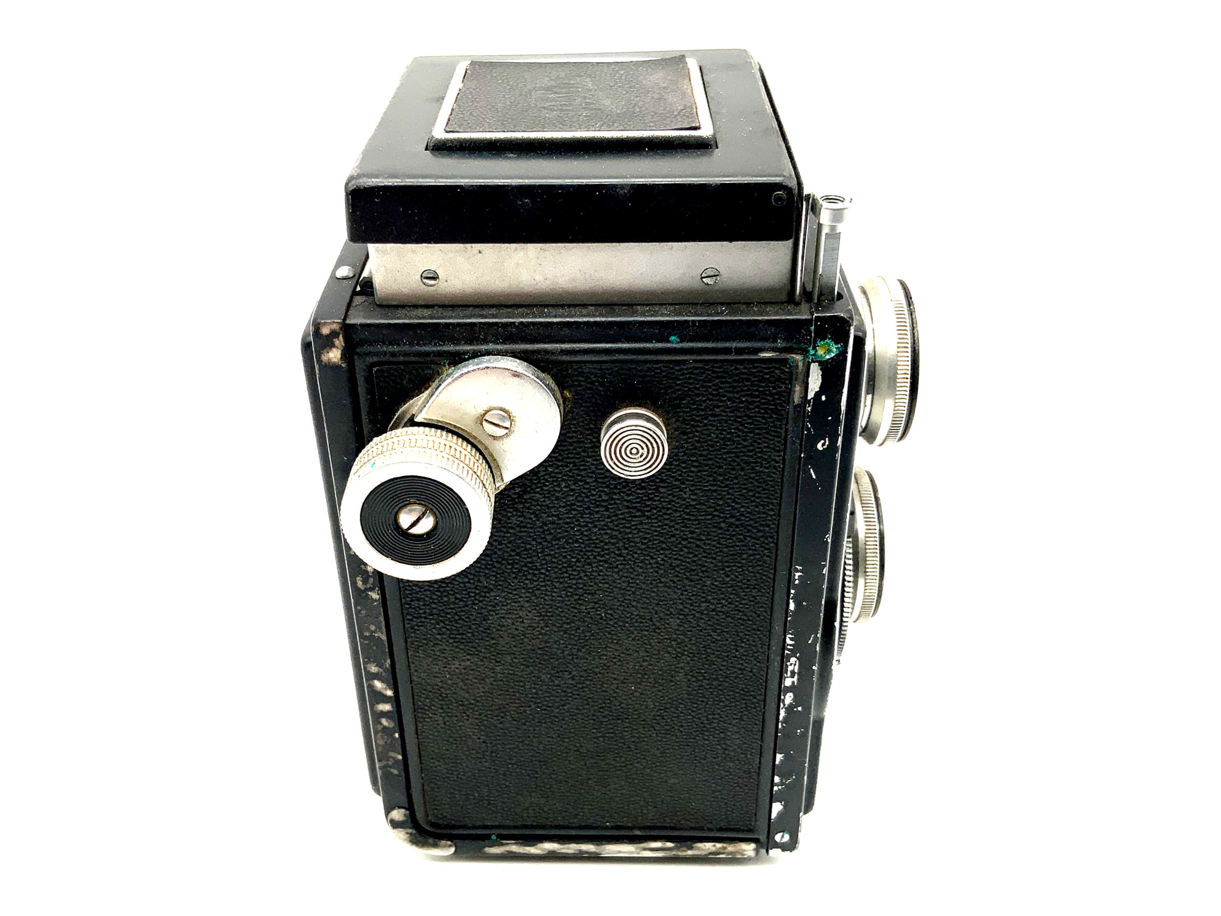 Welta Reflexiona II TLR with E.Ludwig Meritar red V 1:3.5 f=75mm Cludor two-lens