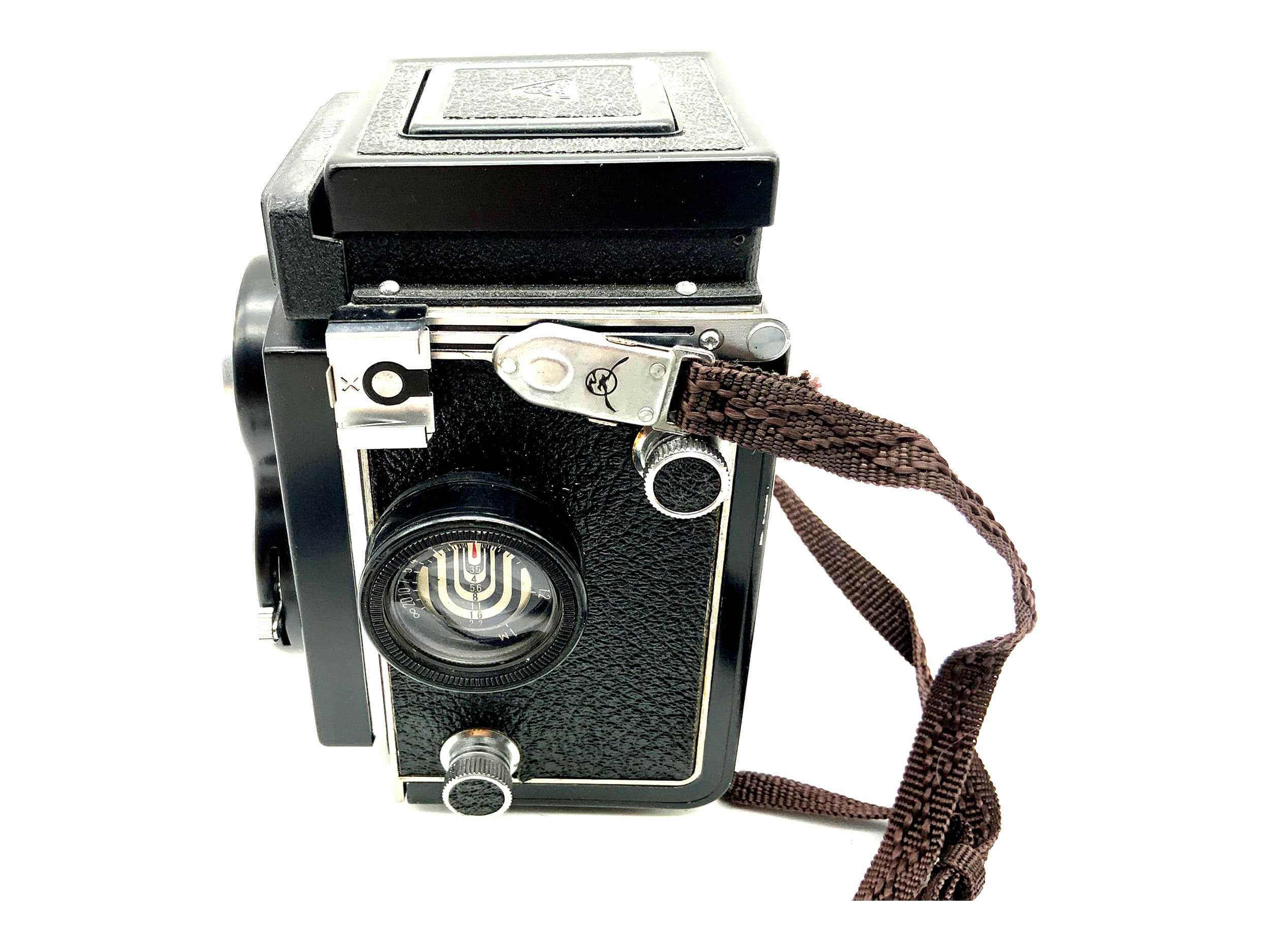 Seagull 4A-103 TLR with Haiou SA-85 1:3.5/75 twin-lens camera