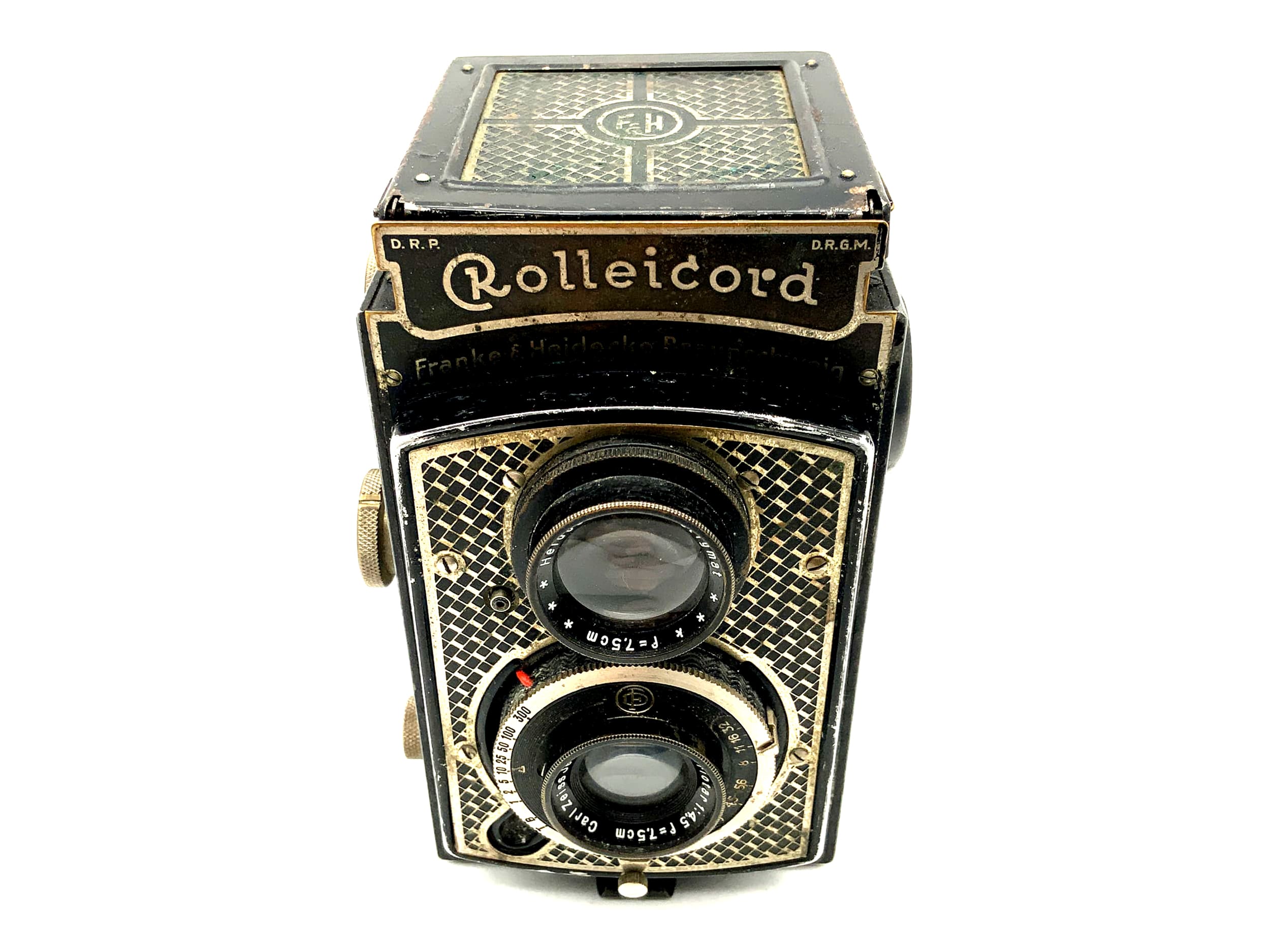 Rollei Rolleicord I TLR with Carl Zeiss Triotar 1:4.5 f=7.5cm Model I Compur