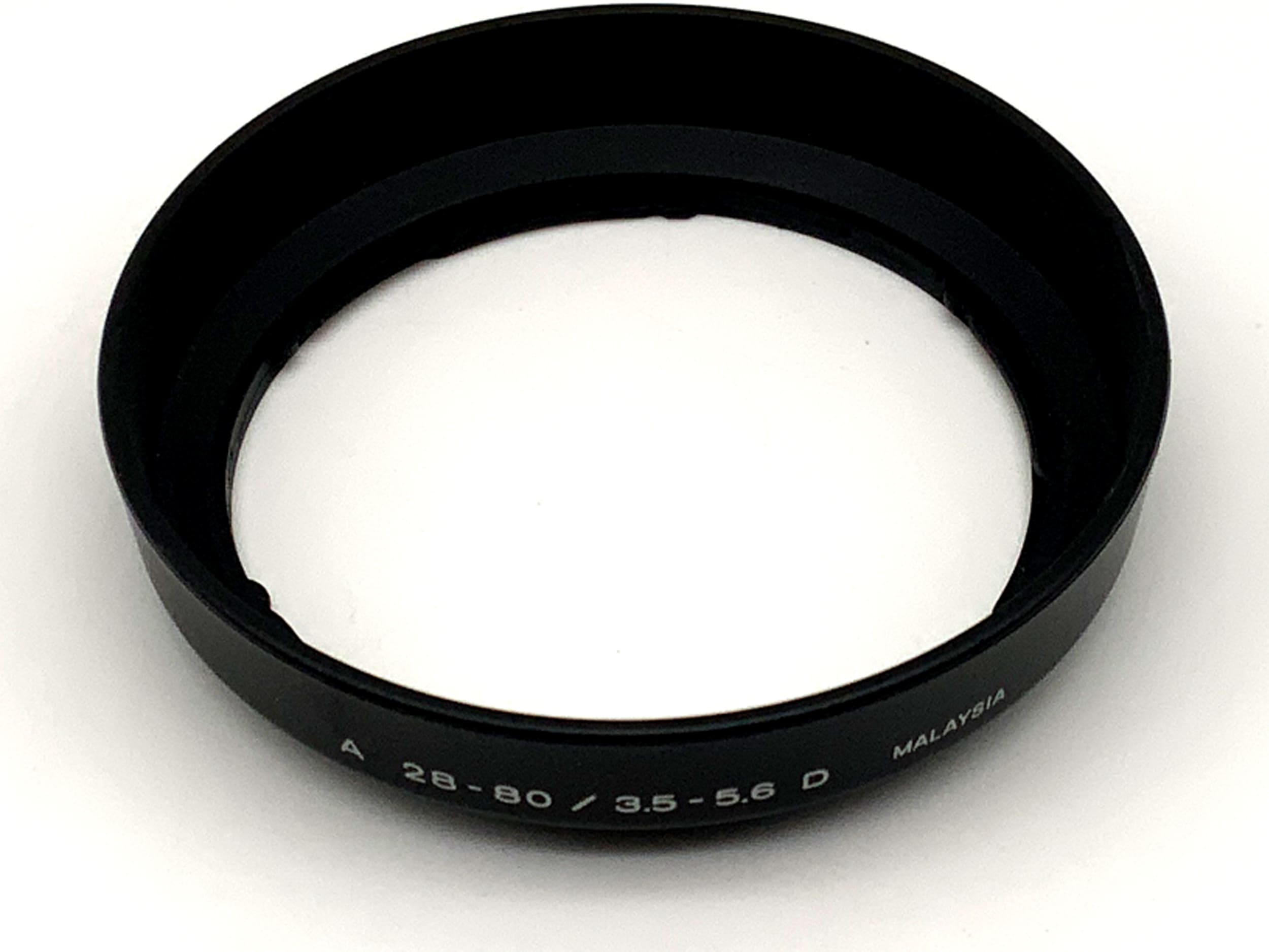 Lens hood for Minolta A 28-80 / 3.5-5.6 D 28-80mm