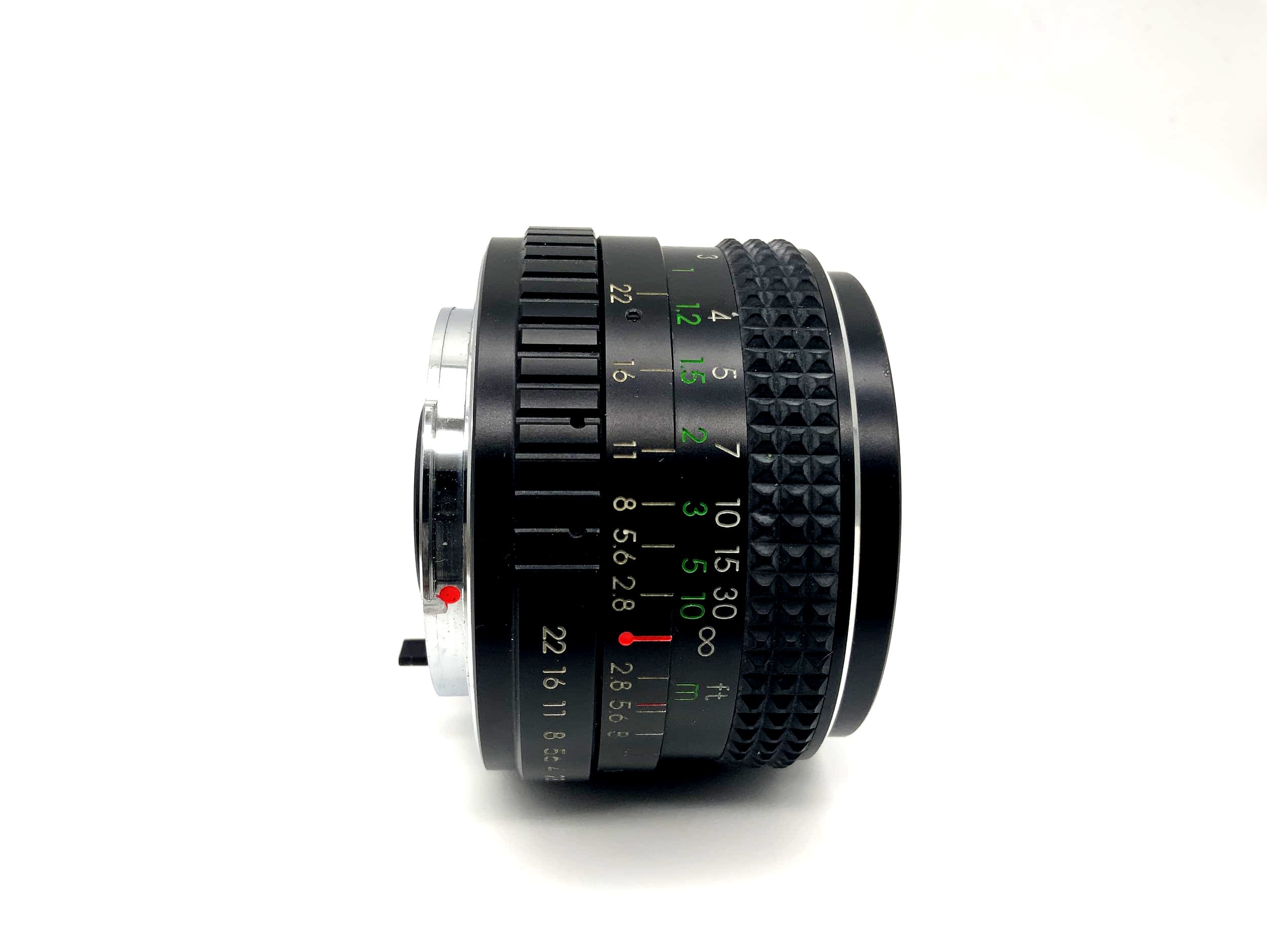 Petri 28mm 1:2.8 Lens Multi Coated Camera Lens (Pentax K)