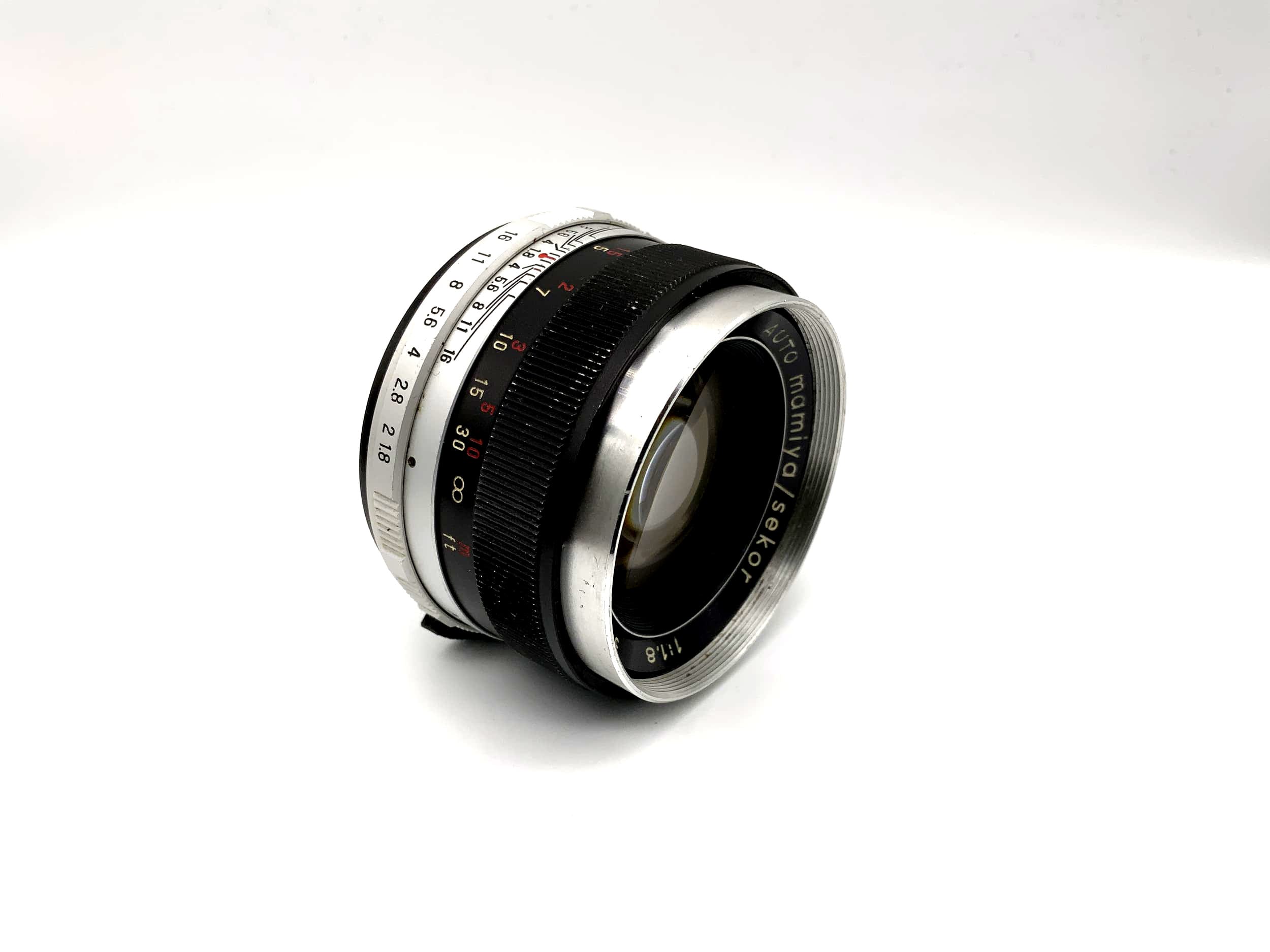 Mamiya 55mm 1:1.8 Lens Sekor Camera Lens (M42)