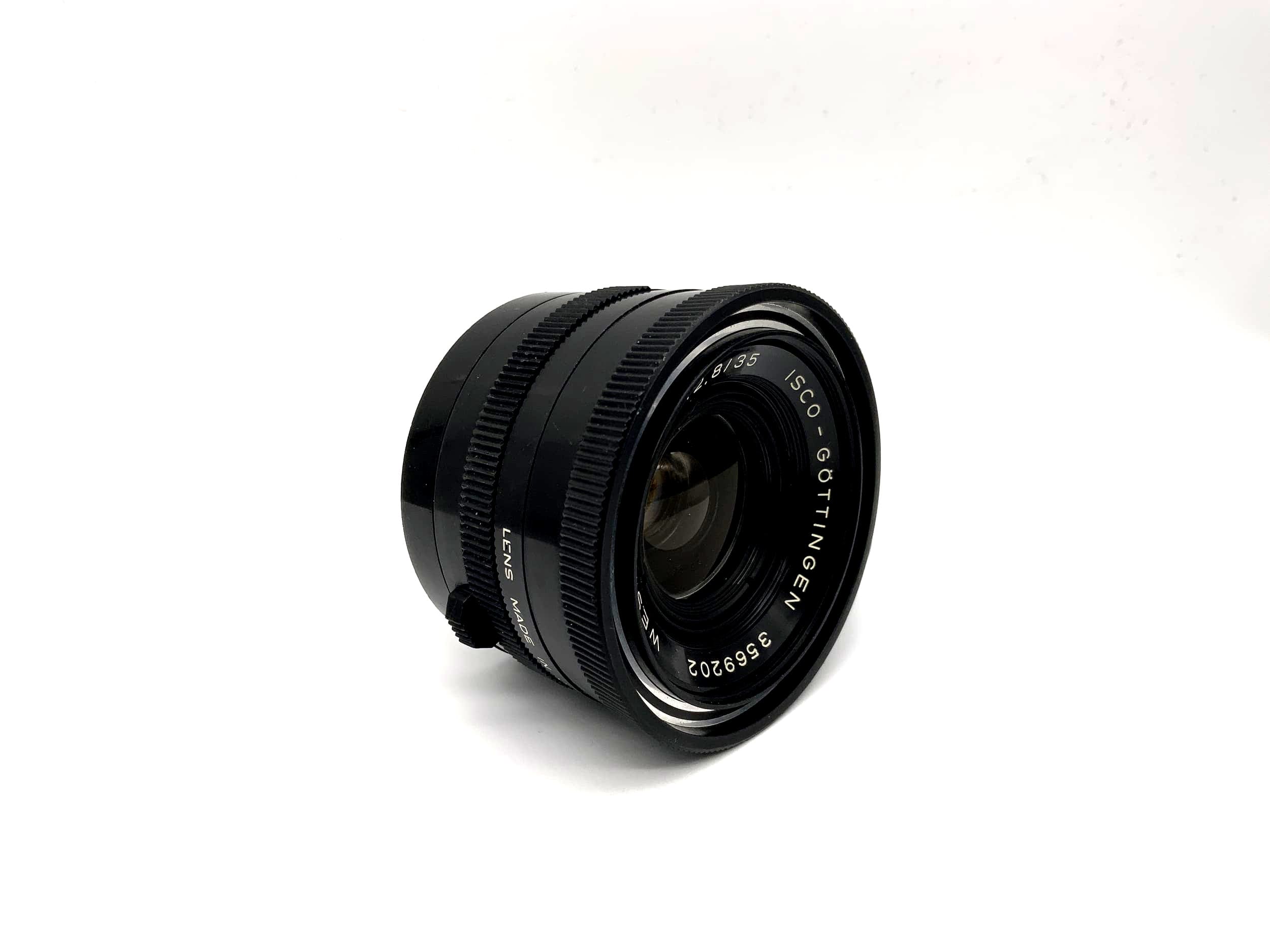 Isco Göttingen 35mm 1:2.8 lens for Westomat camera (Exa)