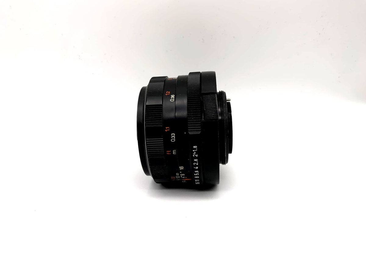 Pentacon Auto 50mm 1:1.8 lens aka Meyer Optik Görlitz Oreston Lens (M42)