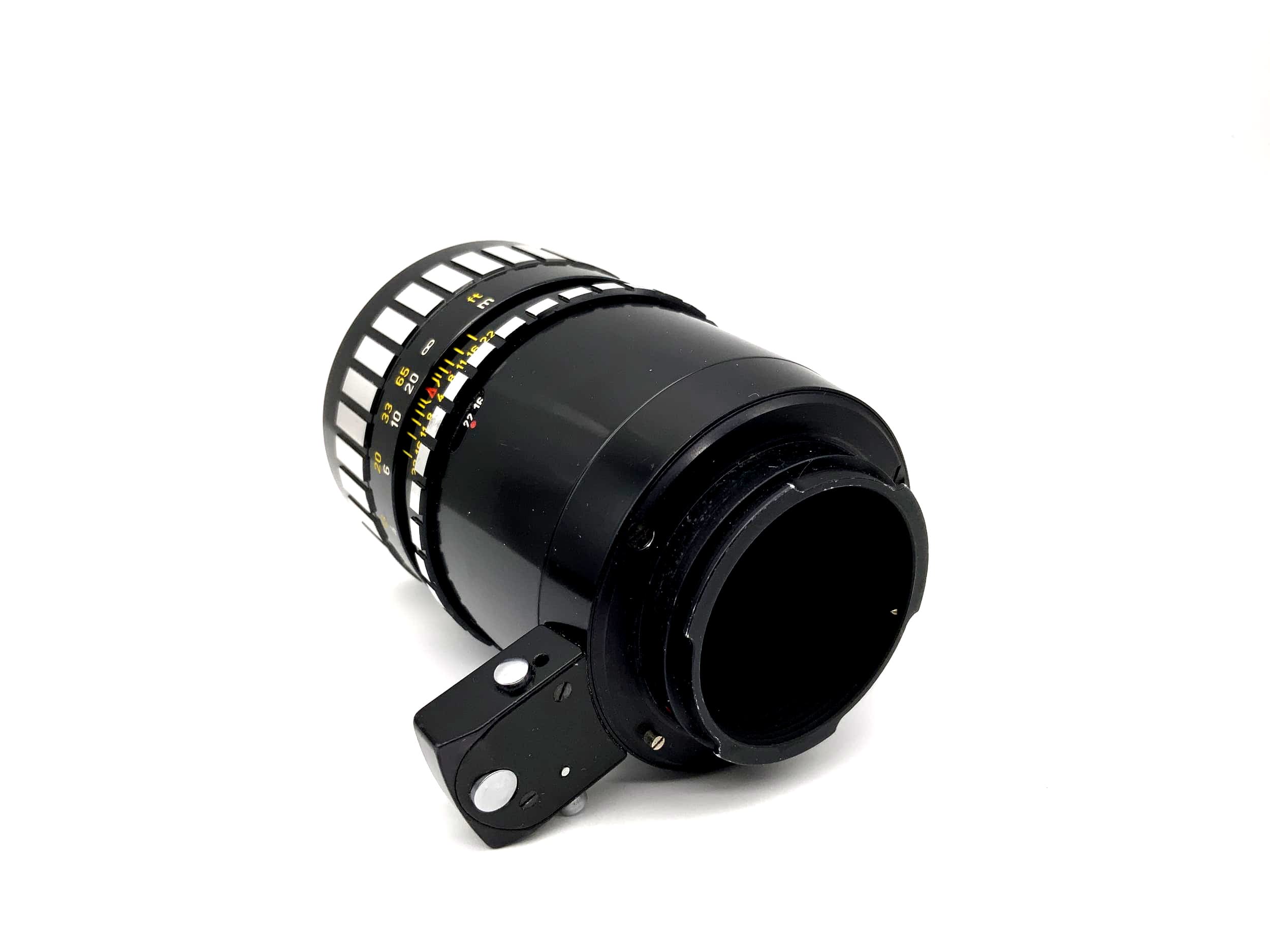 Steinheil Munich 100mm 1:3.5 Lens Auto Cassarit Zebra Camera Lens (Exa)