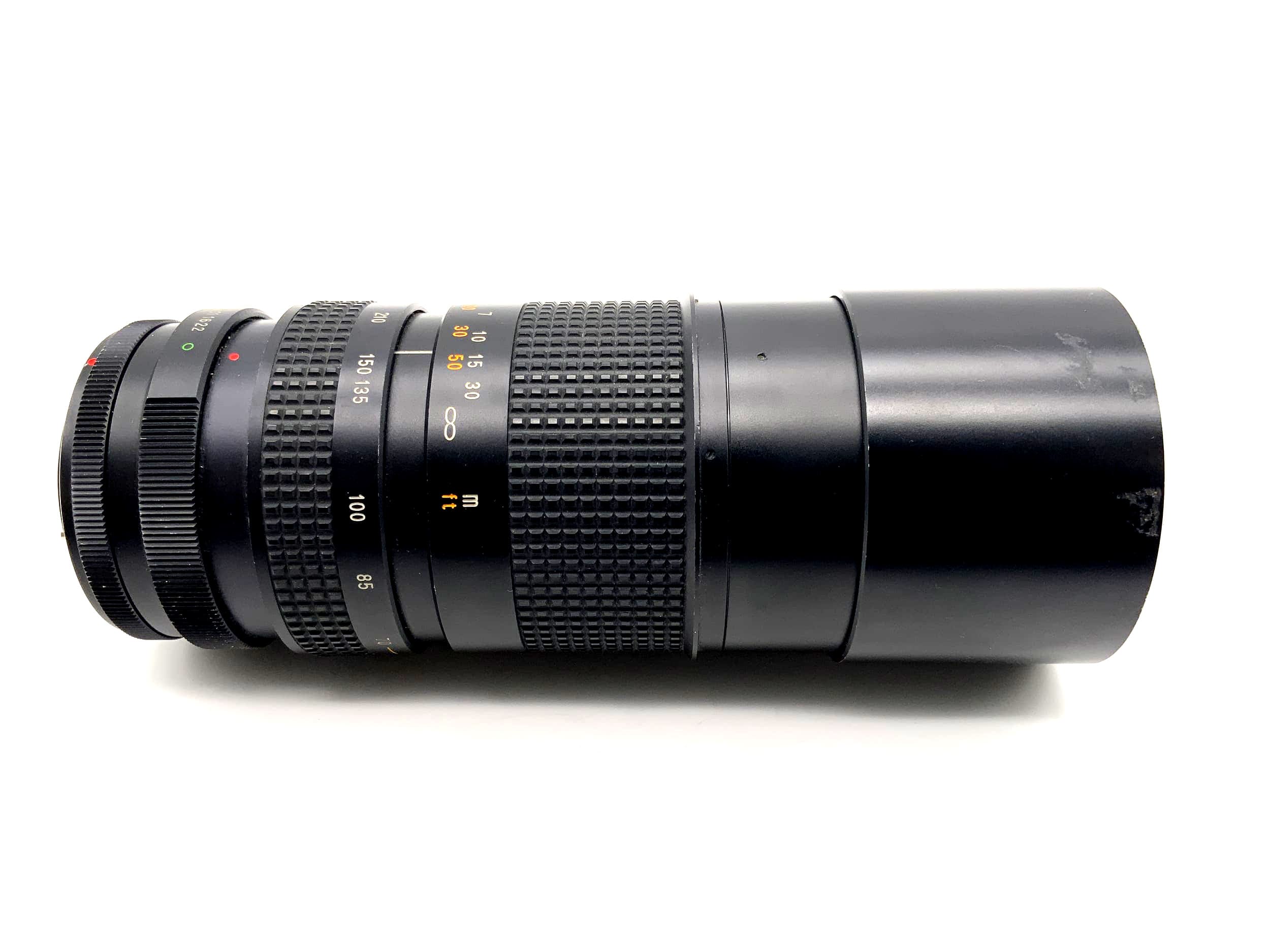 Tokina 70-210mm 1:3.5 Lens RMC Camera Lens (Canon FD)
