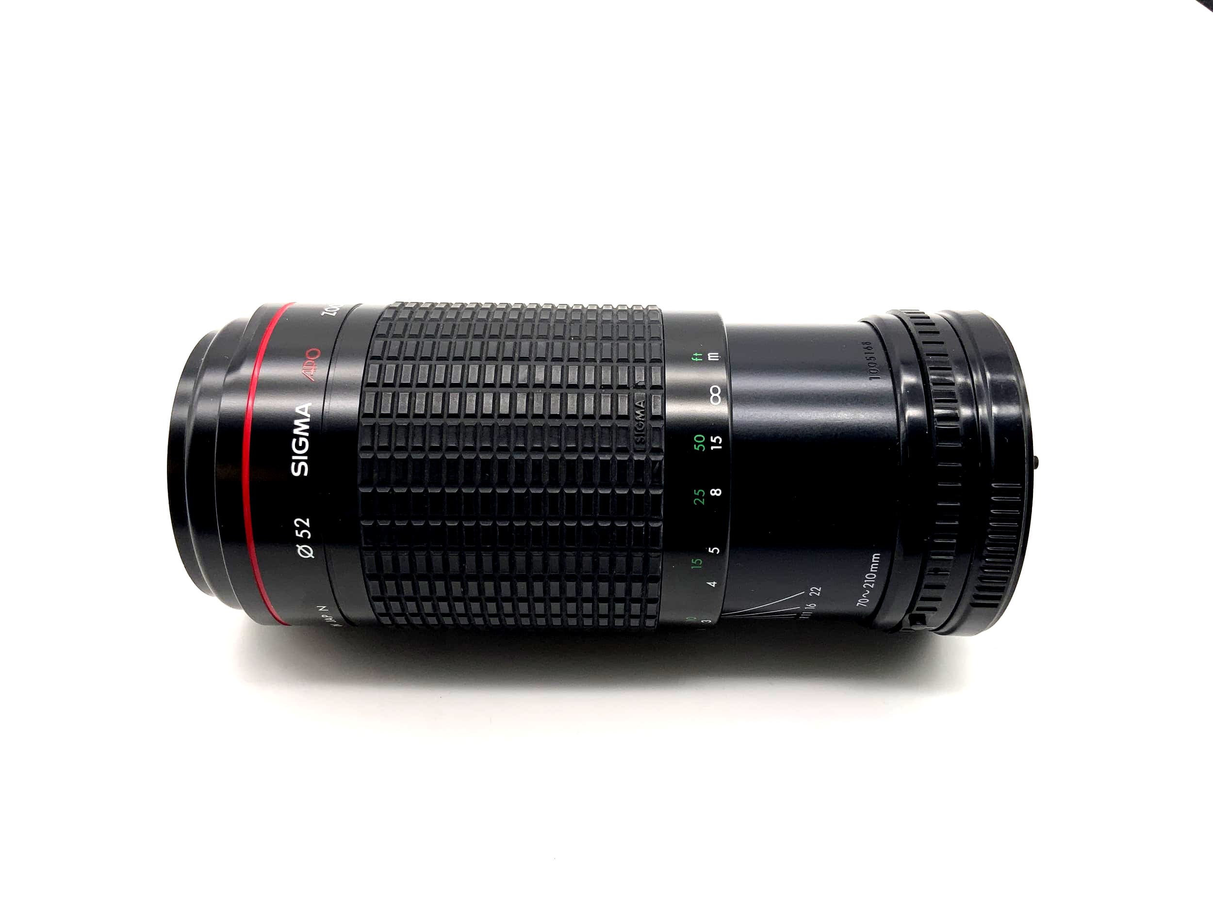 Sigma 70-210mm 1:3.5-4.5 Lens APO Zoom MC Camera Lens (Canon FD)