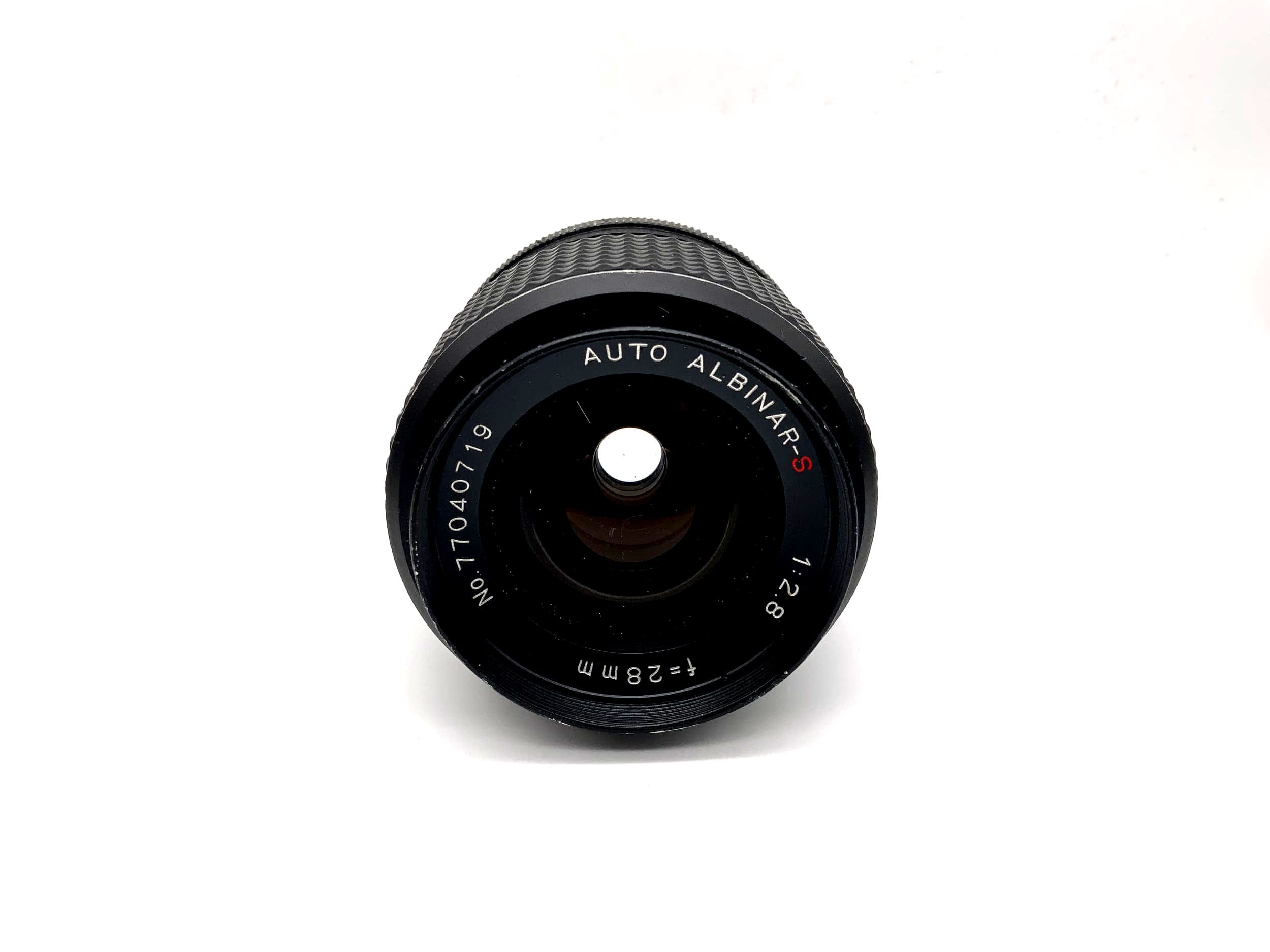 Albinar 28mm 1:2.8 Lens Auto Albinar-S Camera Lens (M42)
