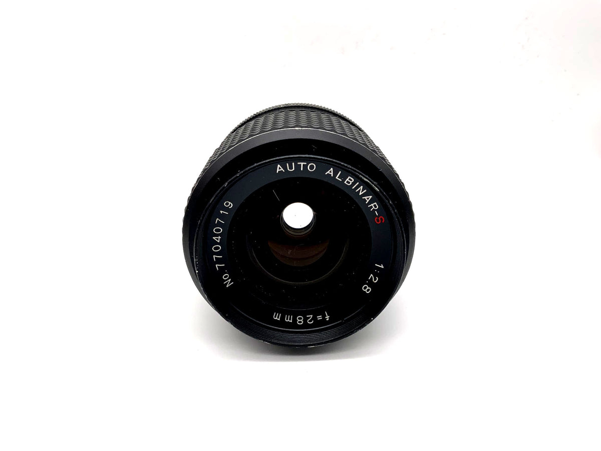 Albinar 28mm 1:2.8 Lens Auto Albinar-S Camera Lens (M42)