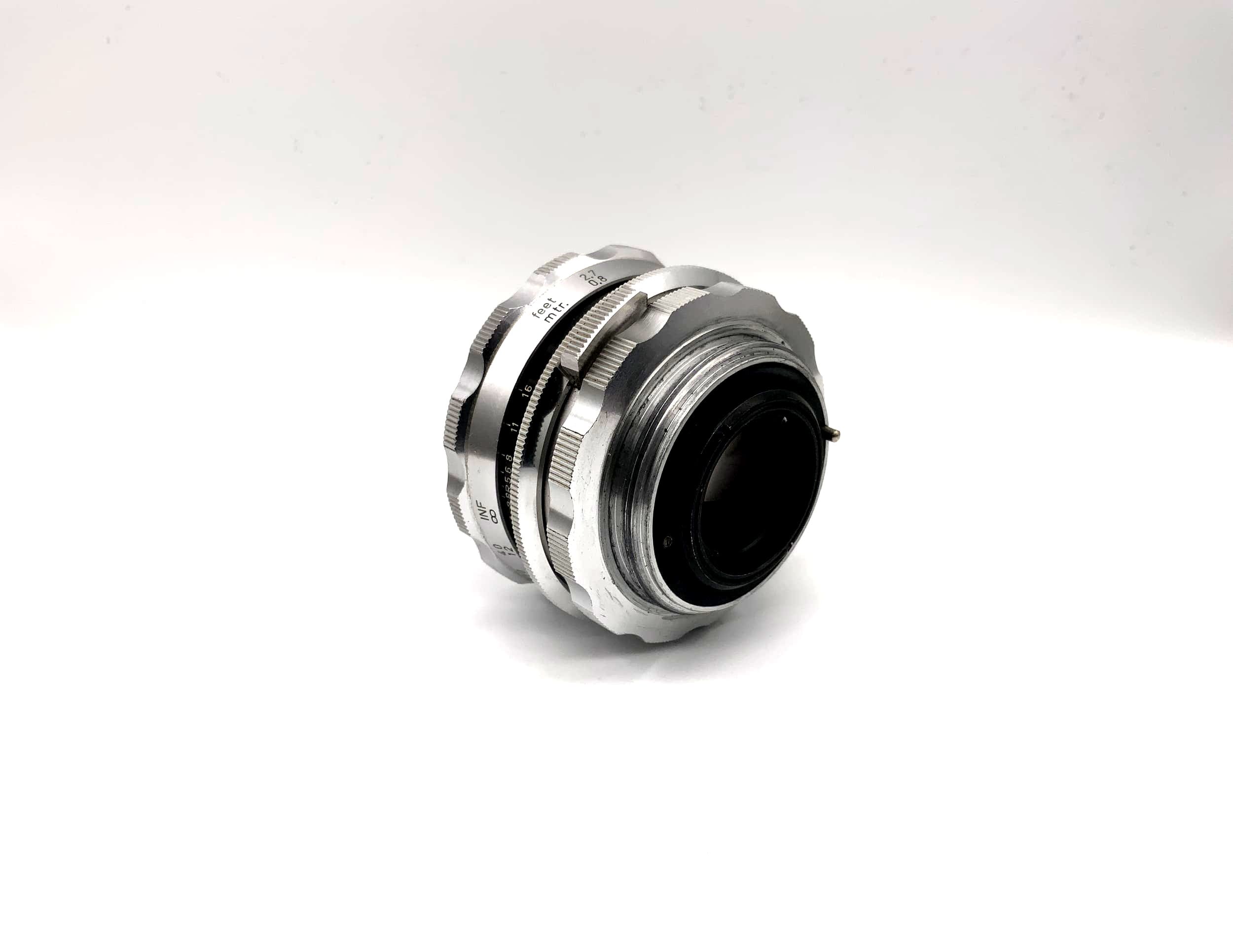 Isco Göttingen 50mm 1:2.8 lens for Westanar camera (M42)