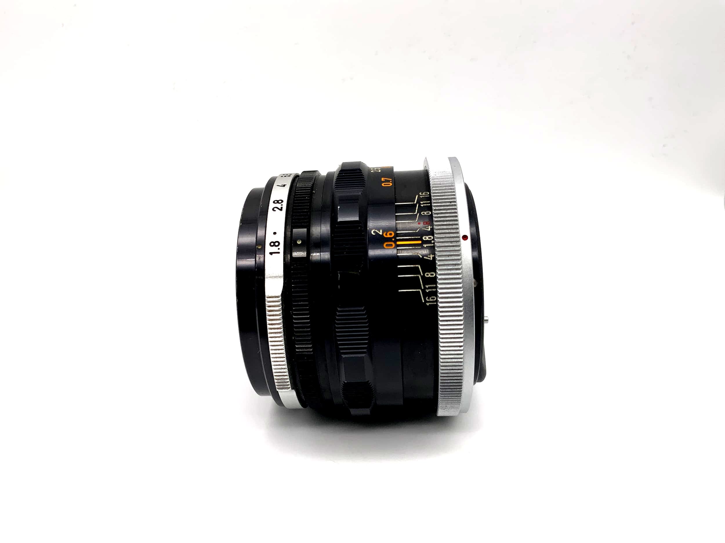 Canon 50mm 1:1.8 Lens Lens FL Camera Camera Lens (Canon FD)