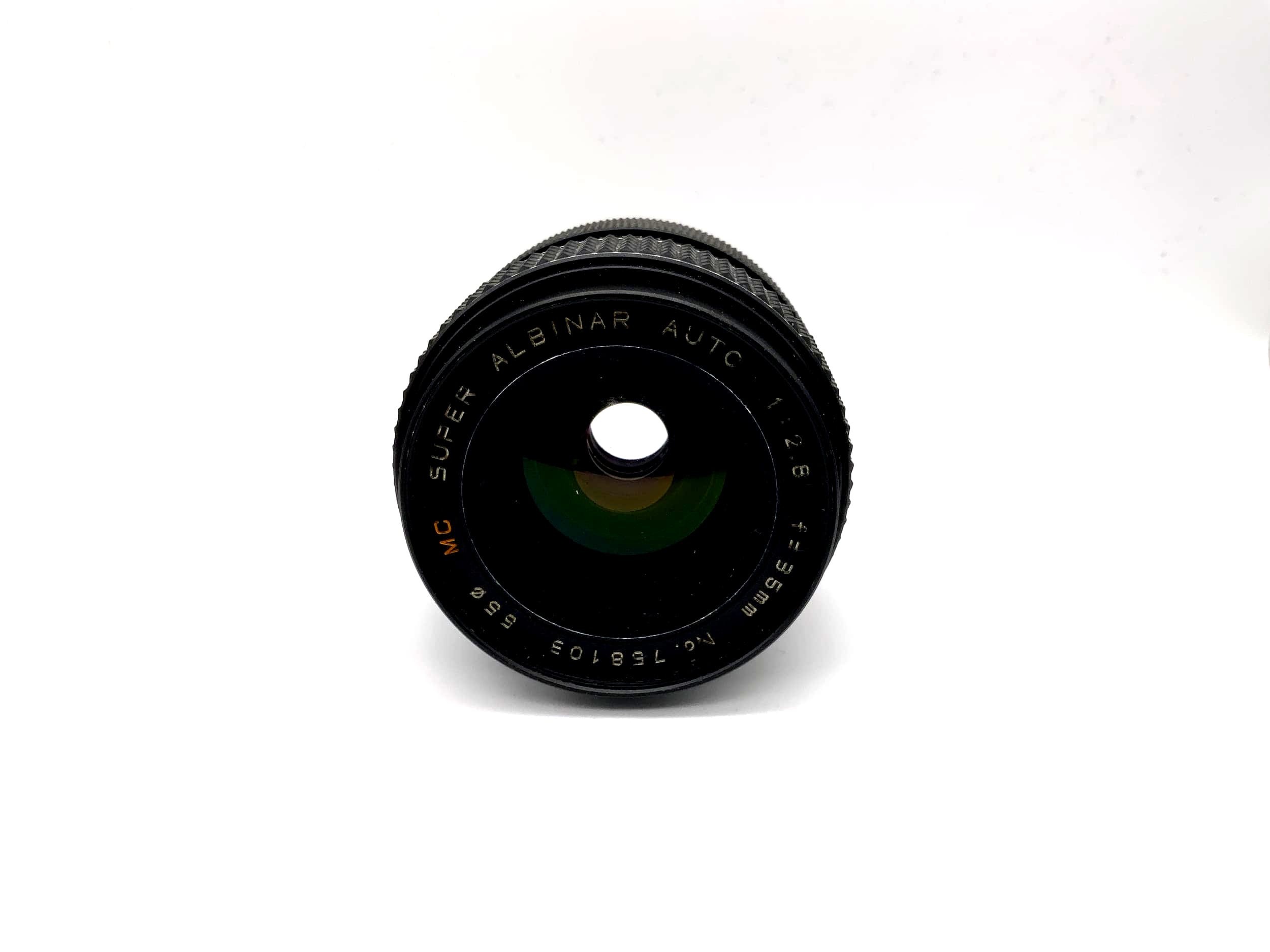 Albinar 35mm 1:2.8 Lens MC Super Auto Camera Lens (M42)