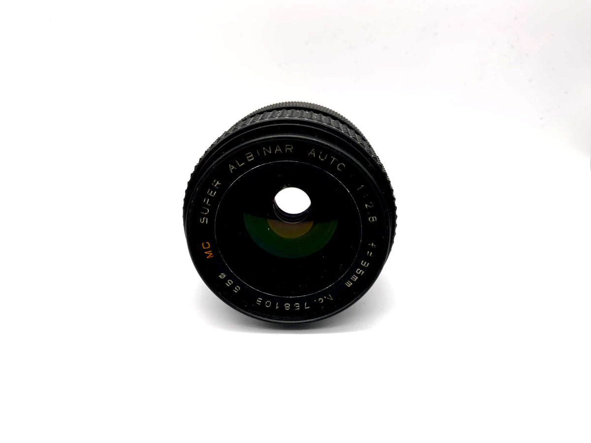 Albinar 35mm 1:2.8 Lens MC Super Auto Camera Lens (M42)