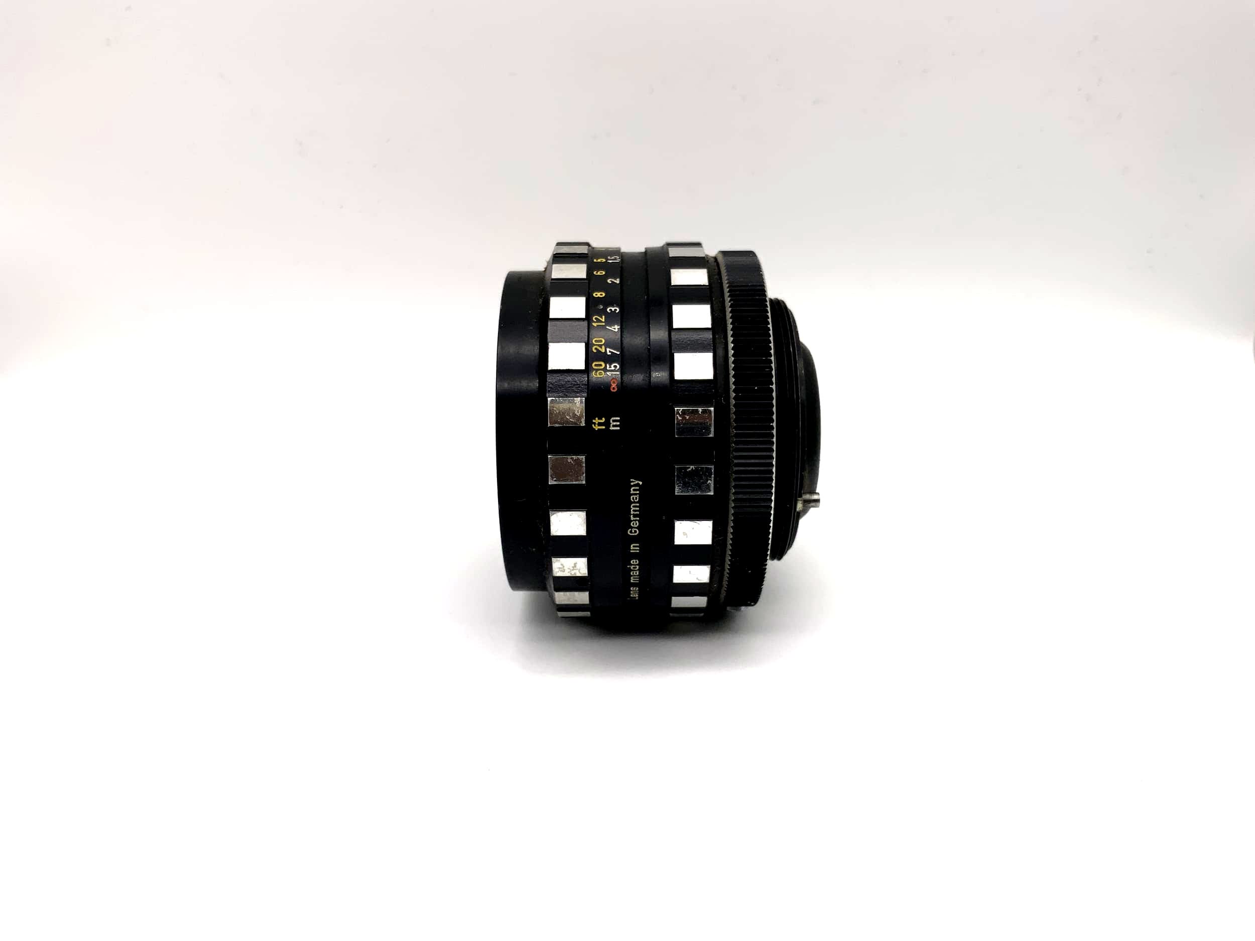 A.Schacht Ulm 35mm 1:2.8 Lens Zebra 35R S-Travegon Camera Lens (M42)