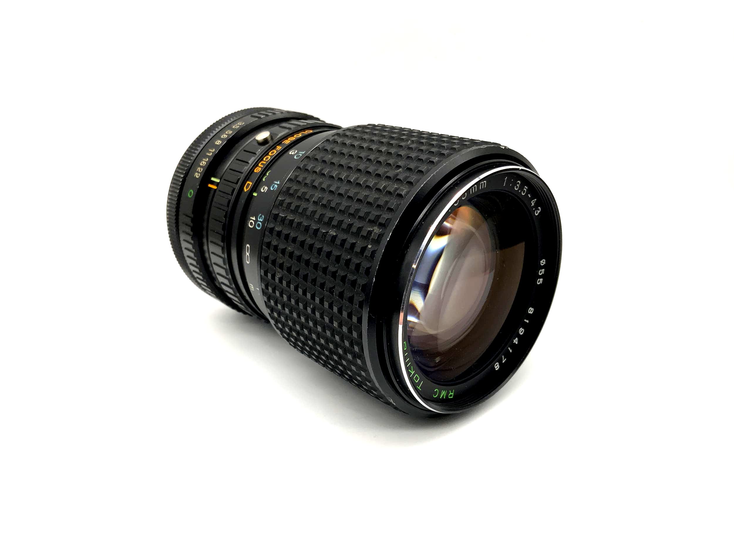 Tokina 35-105mm 1:3.5-4.3 Lens RMC Camera Lens (Canon FD)