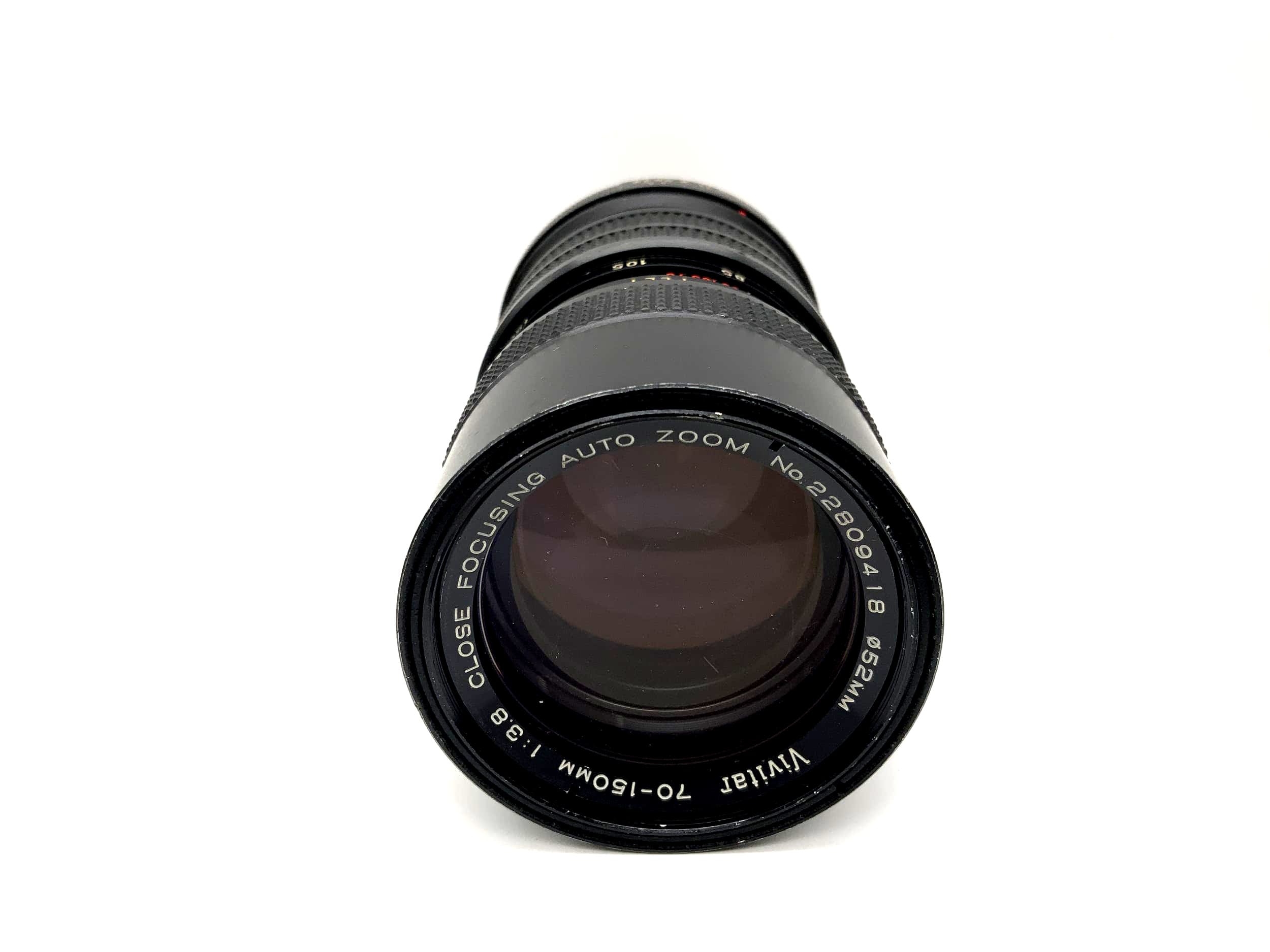 Vivitar 70-150mm 1:3.8 Lens Close Focusing Auto Zoom Camera Lens (Pentax K)