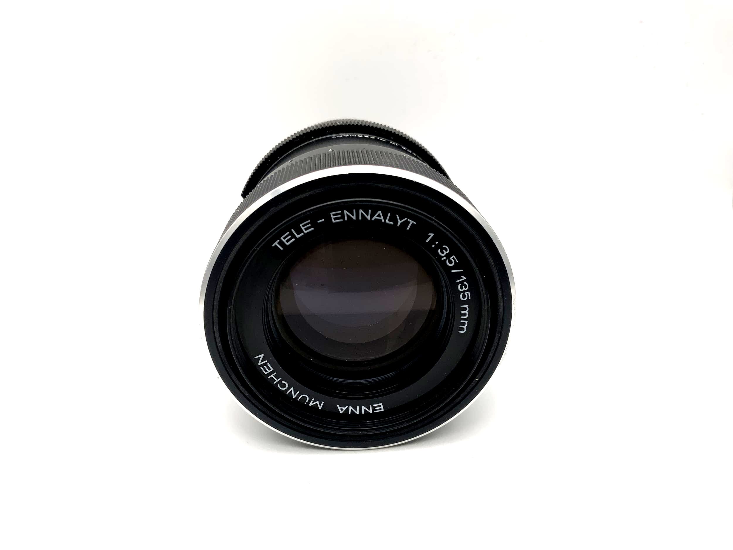 Enna Munich 135mm 1:3.5 Tele-Ennalyt Camera Lens (Exa)