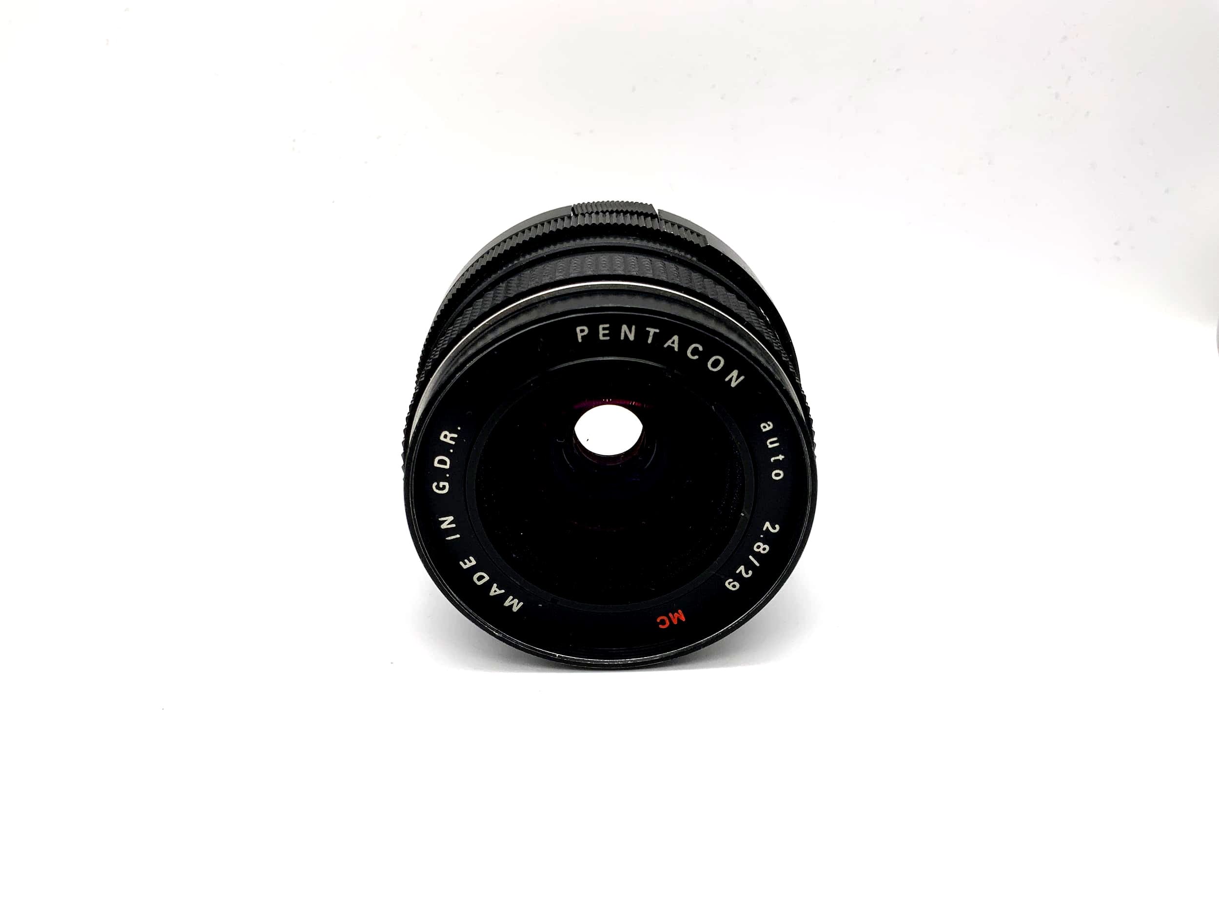 Pentacon 29mm 1:2.8 lens for automatic MC cameras (M42)