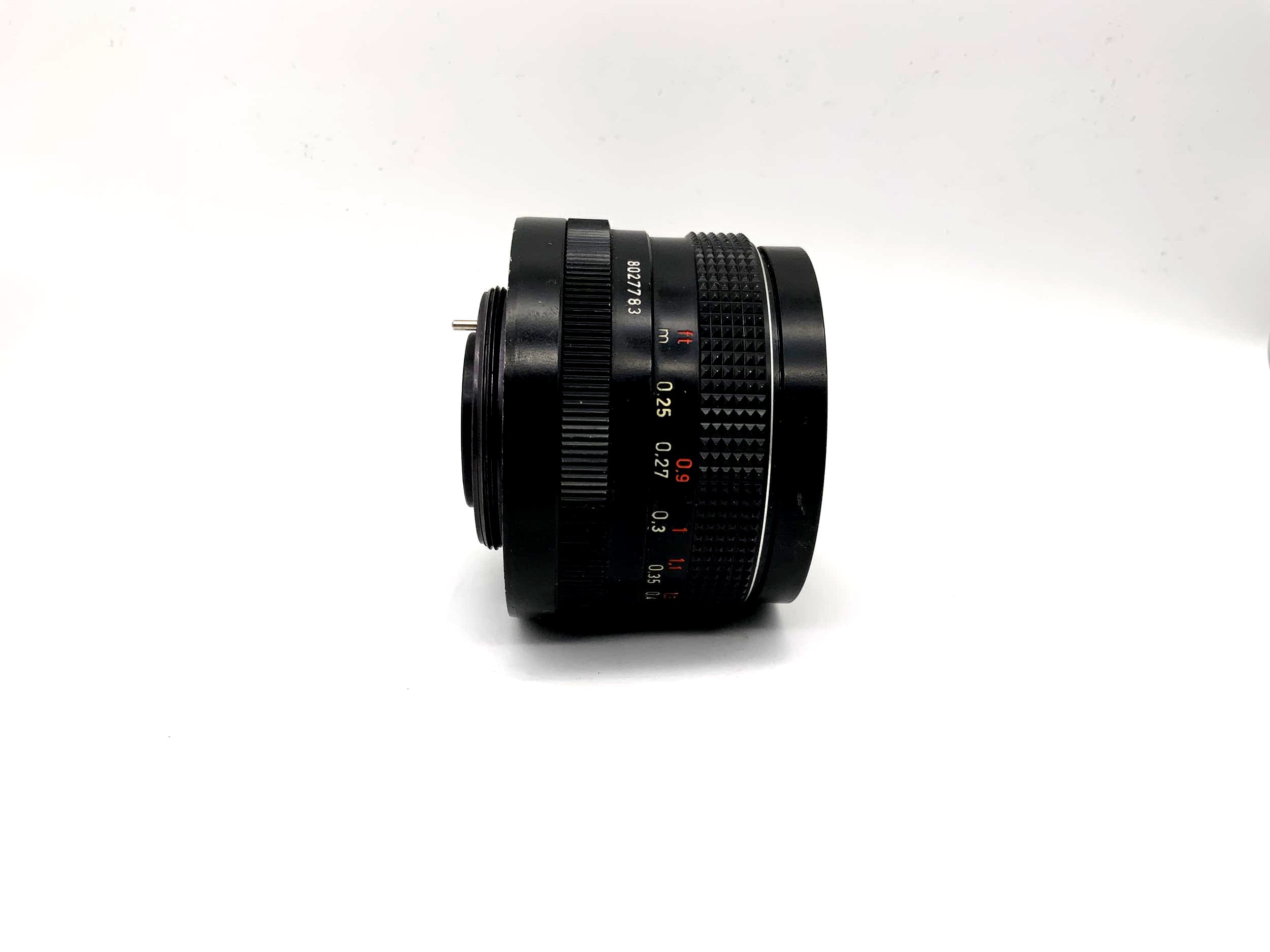 Pentacon 29mm 1:2.8 lens for automatic MC cameras (M42)