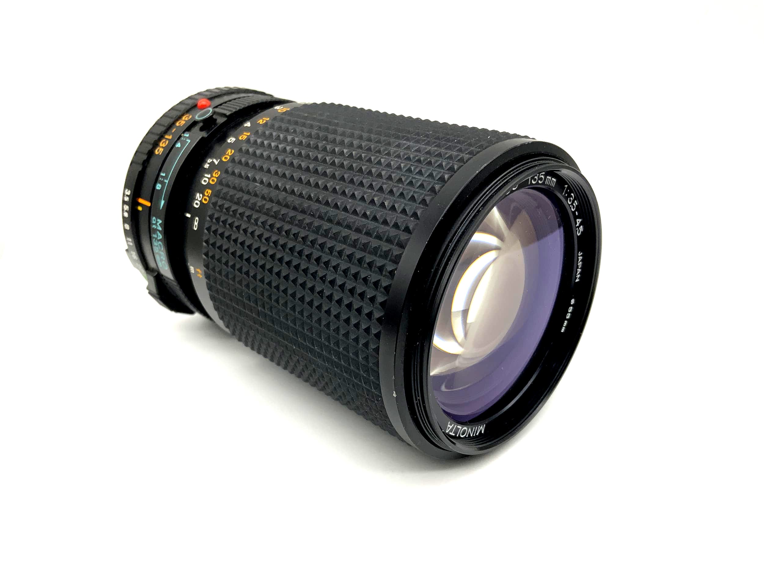 Minolta 35-135mm 1:3.5-4.5 Lens Zoom Camera Camera Lens (Minolta MD)