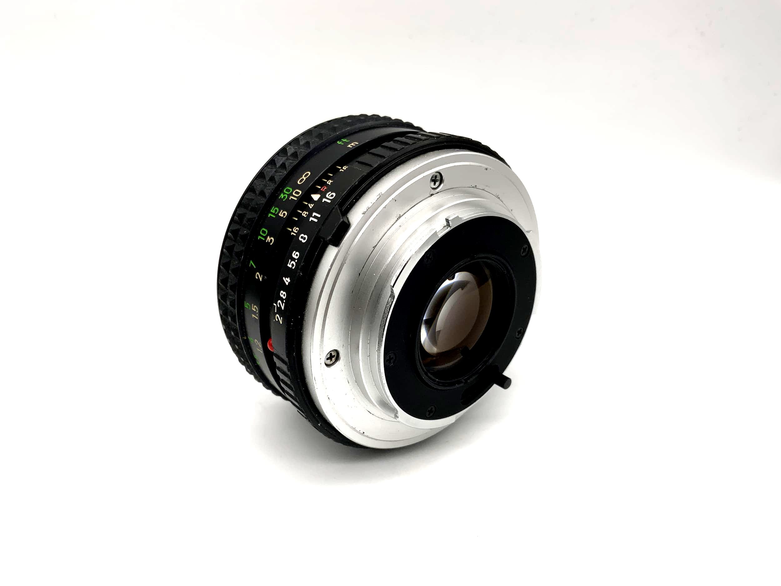 Minolta 50mm 1:2 Lens MC Rokkor-PF Camera Camera Lens (Minolta MD)