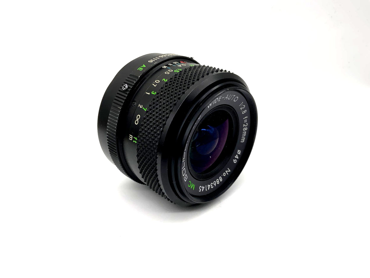 Soligor 28mm 1:2.8 Lens MC C/D Wide Auto Camera Camera Lens (Minolta MD)