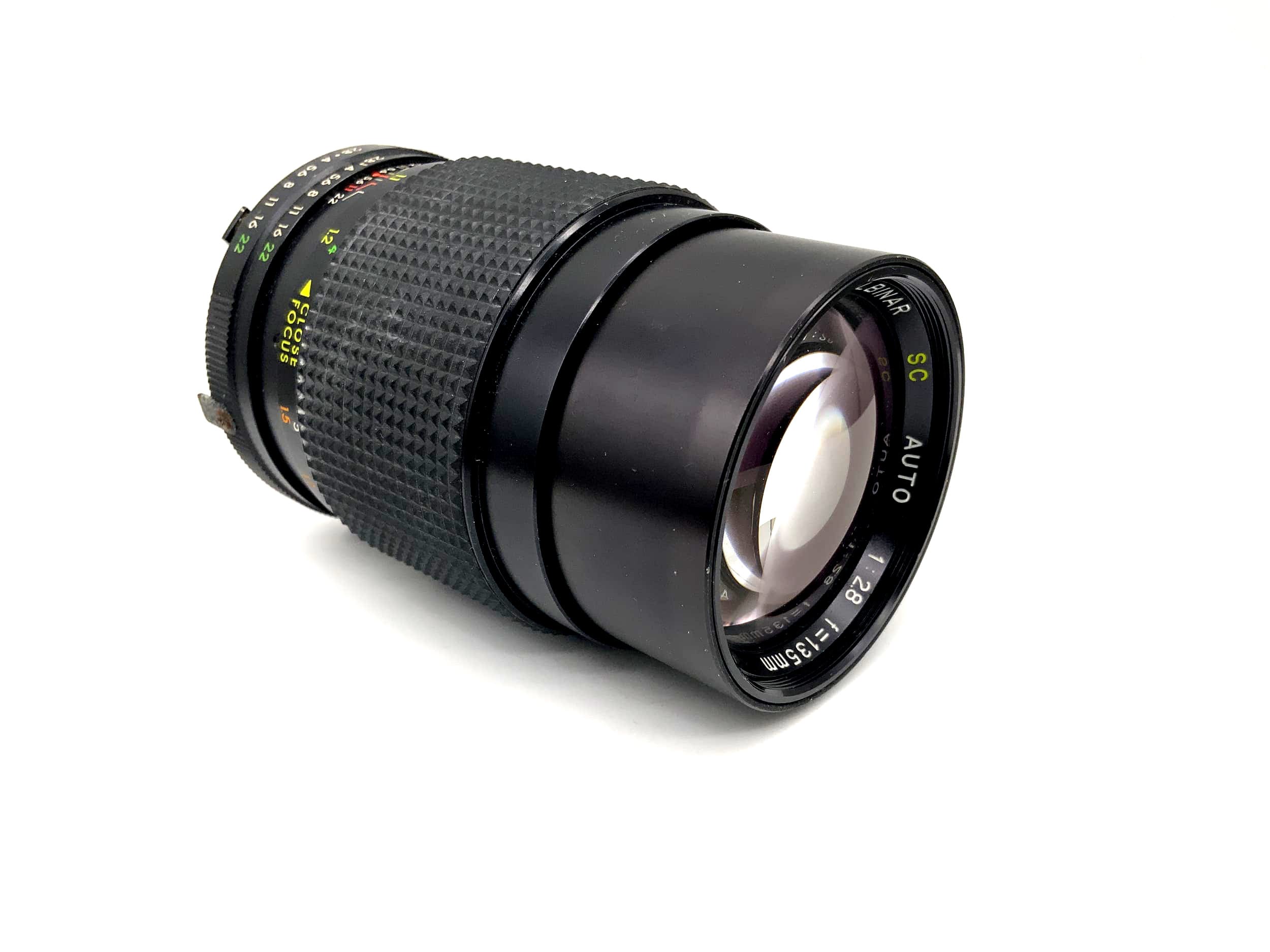 Albinar 135mm 1:2.8 Lens SC Auto Camera Lens (Minolta MD)