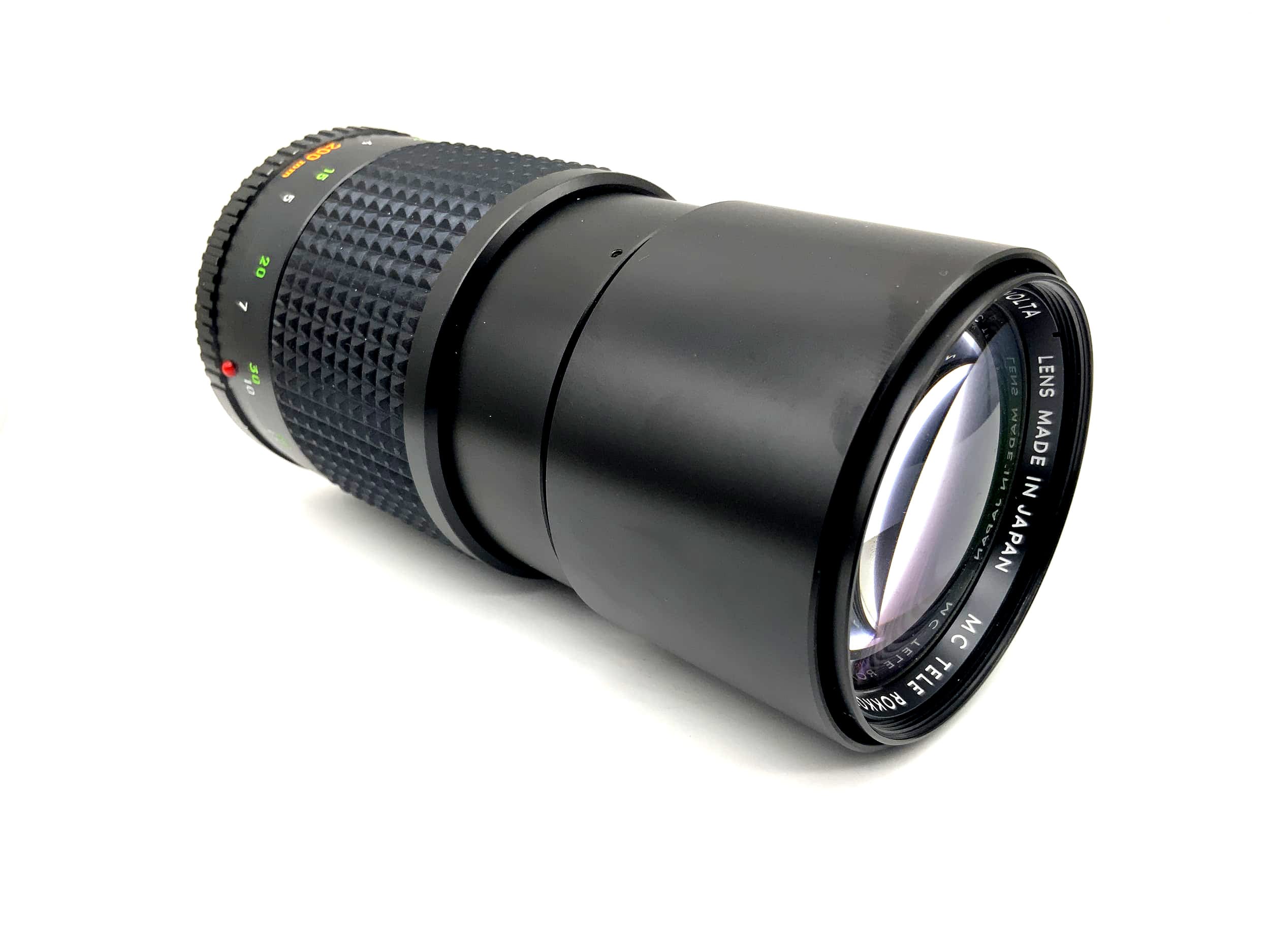 Minolta 200mm 1:4 Lens MC Tele Rokkor Camera Camera Lens (Minolta MD)