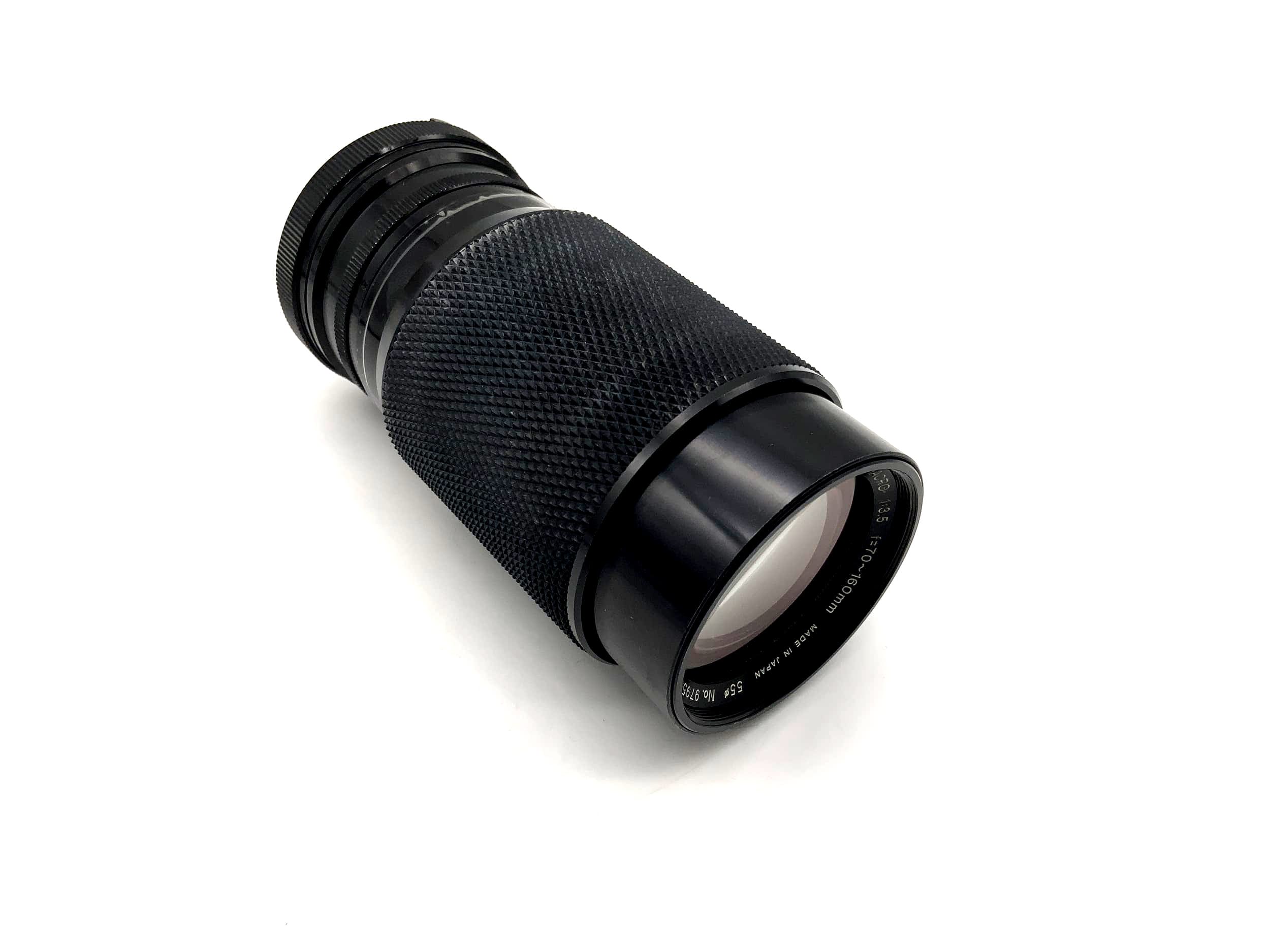 Soligor 70-160mm 1:3.5 Lens C/D Zoom Macro Camera Lens (Minolta MD)