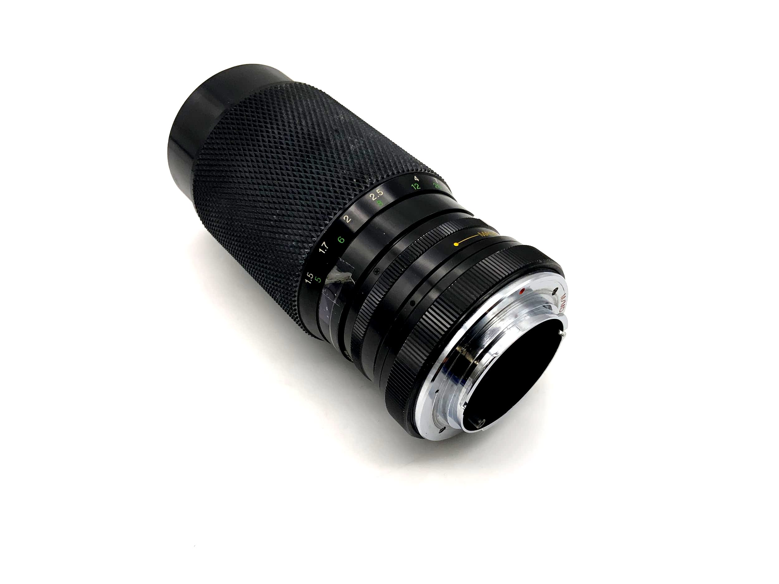 Soligor 70-160mm 1:3.5 Lens C/D Zoom Macro Camera Lens (Minolta MD)