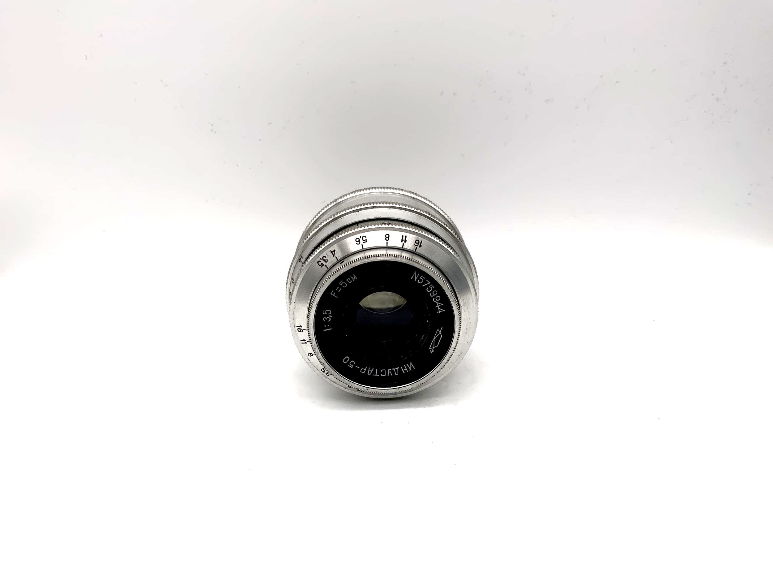 KMZ 50mm 1:3.5 lens L39 compatible with Leica Industar-50 5cm Zenit Lens (M39)