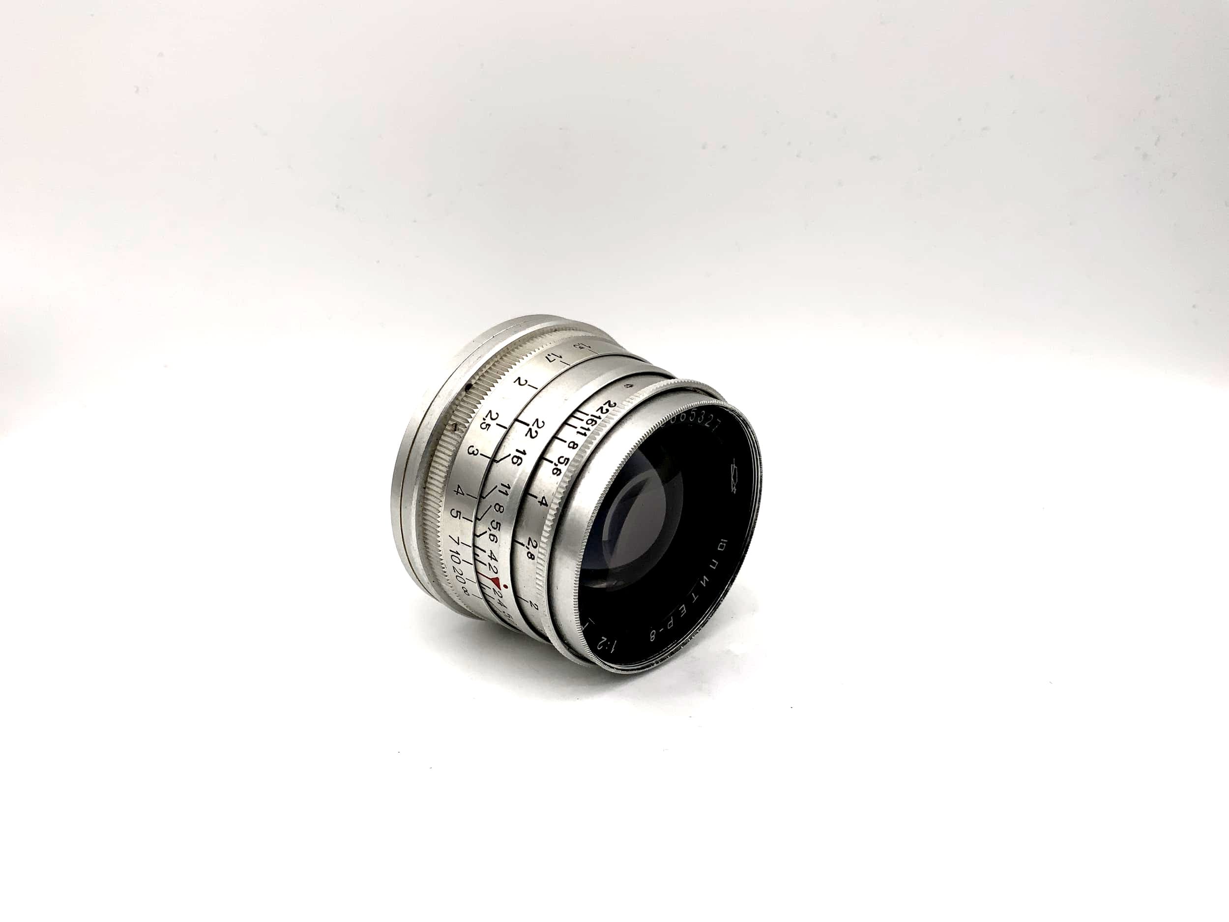 KMZ 50mm 1:2 lens L39 suitable for Leica Jupiter-8 5cm camera lens (M39)