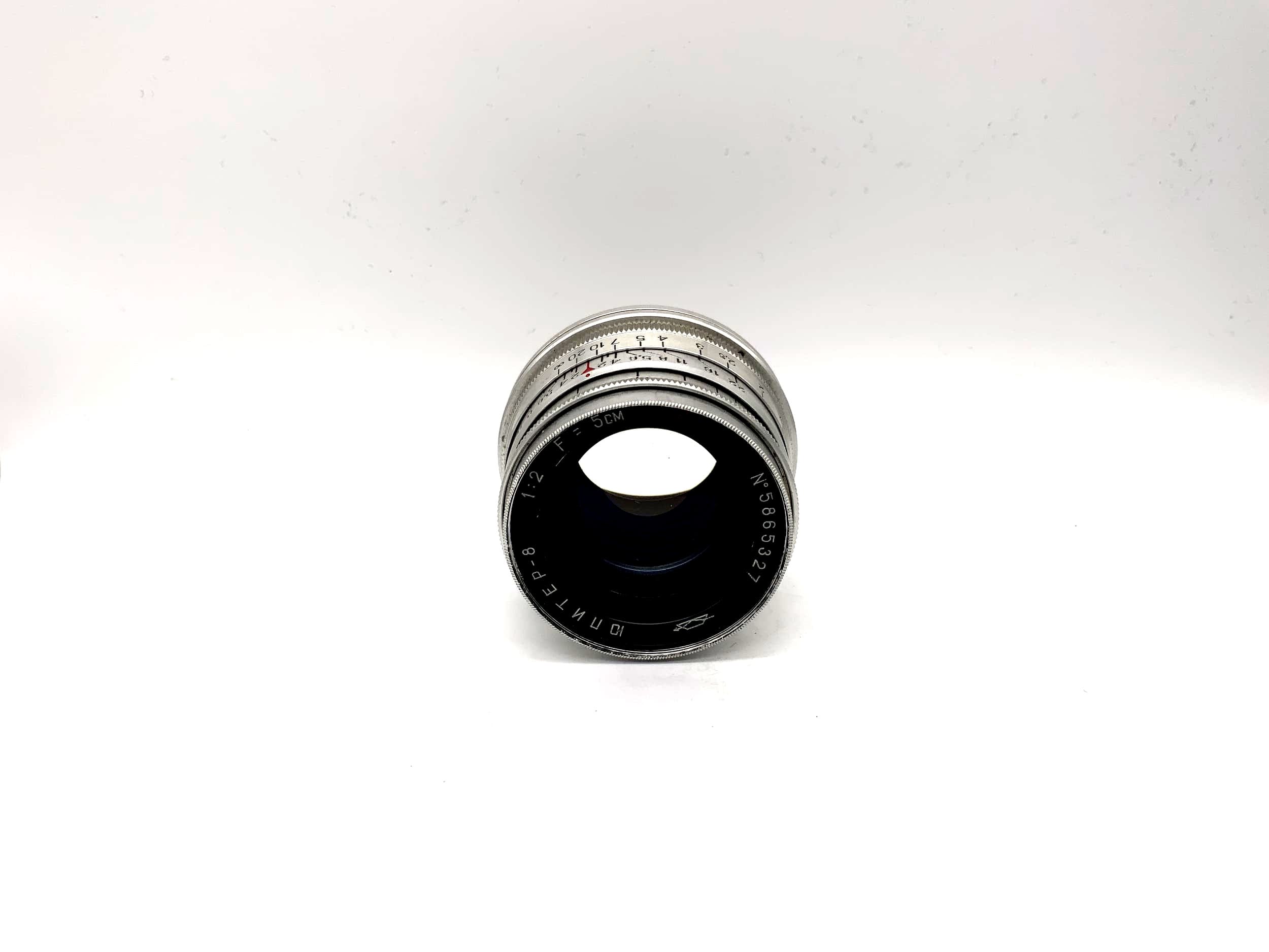 KMZ 50mm 1:2 lens L39 suitable for Leica Jupiter-8 5cm camera lens (M39)