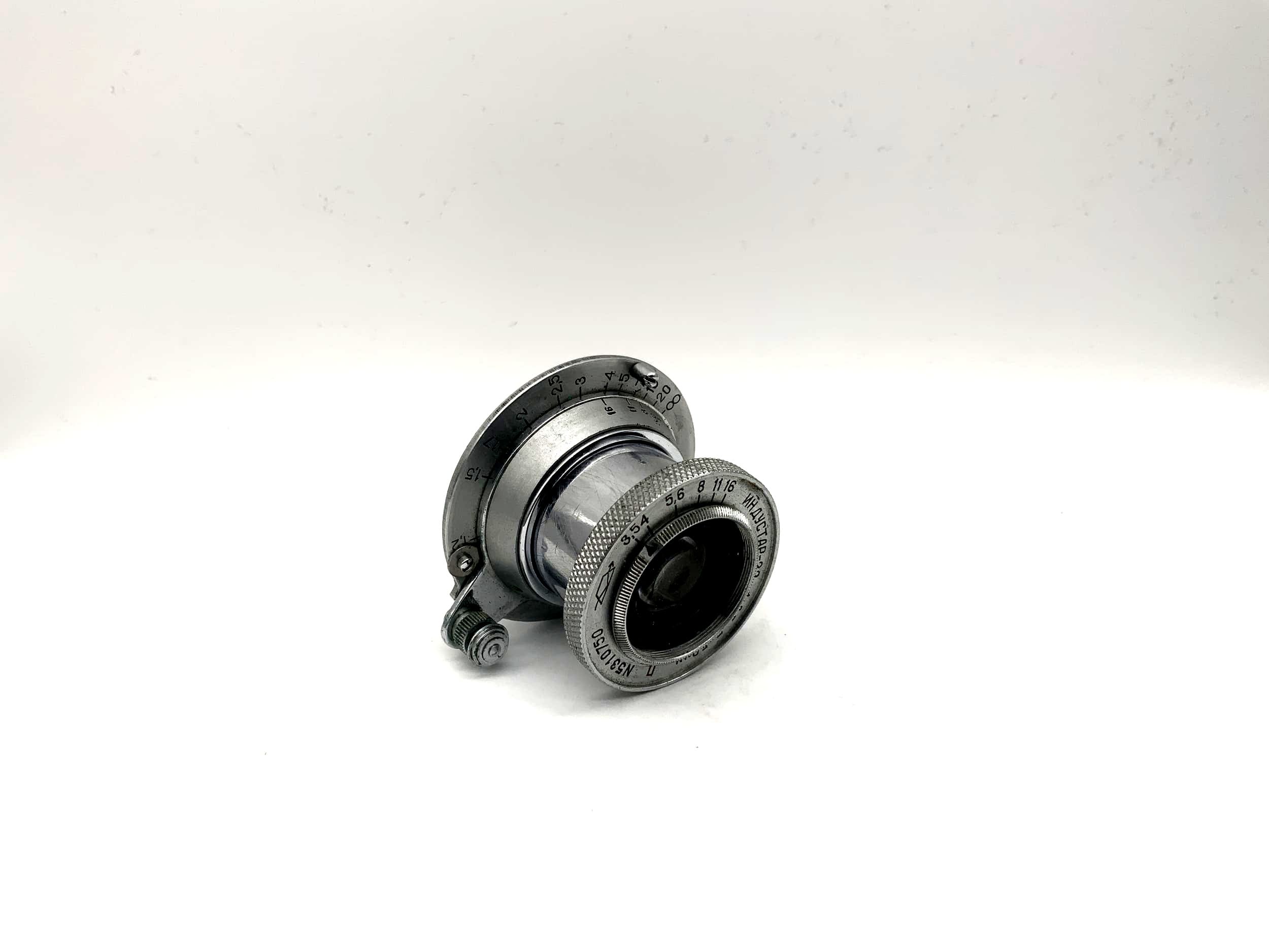 KMZ 50mm 1:3.5 lens L39 compatible with Leica Industar-22 red P Lens (M39)